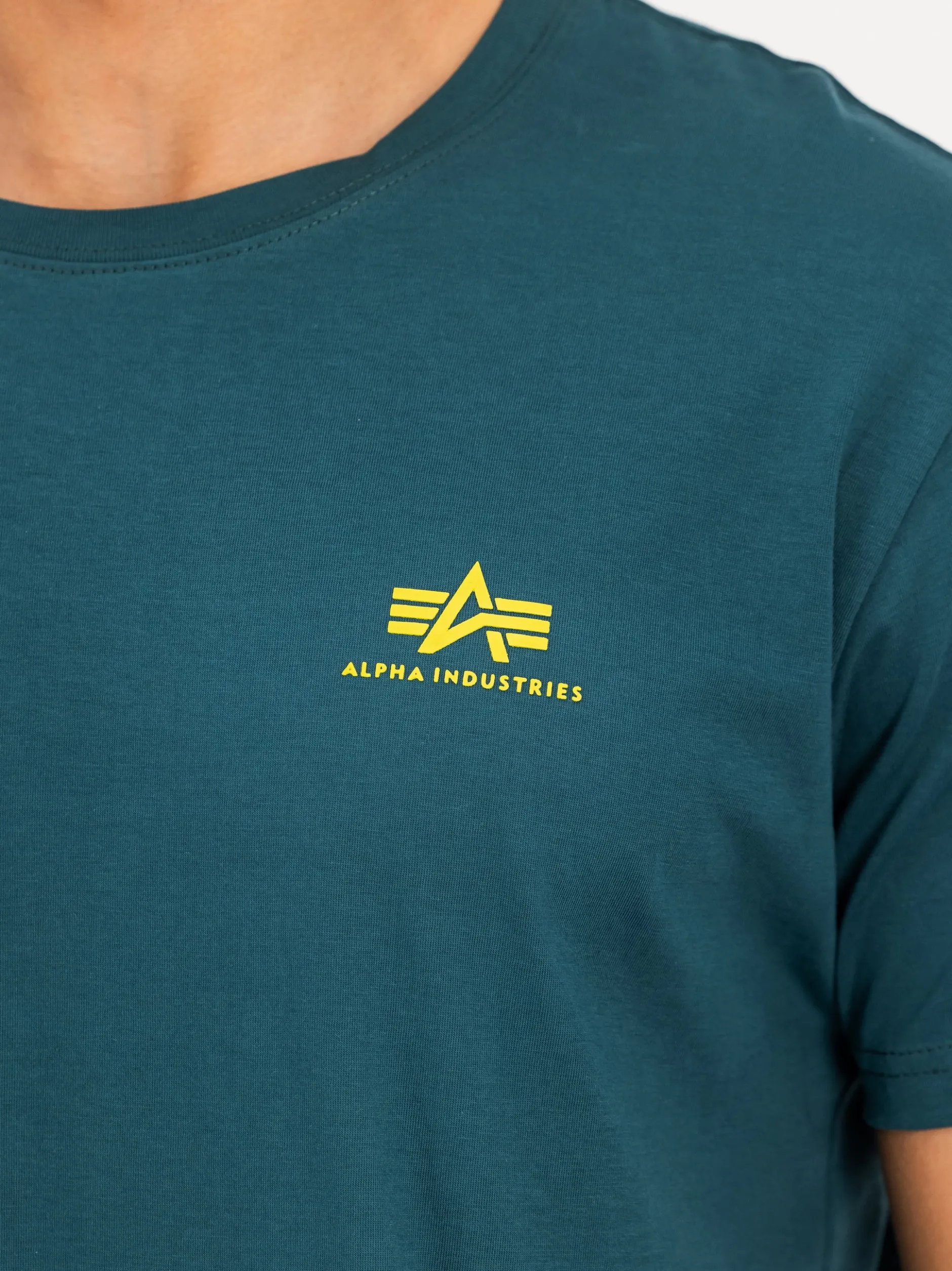 Alpha Industries Herren T-Shirt in petrol