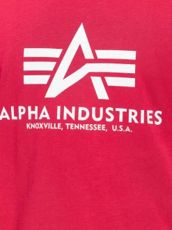 Alpha Industries Herren T-Shirt in rot