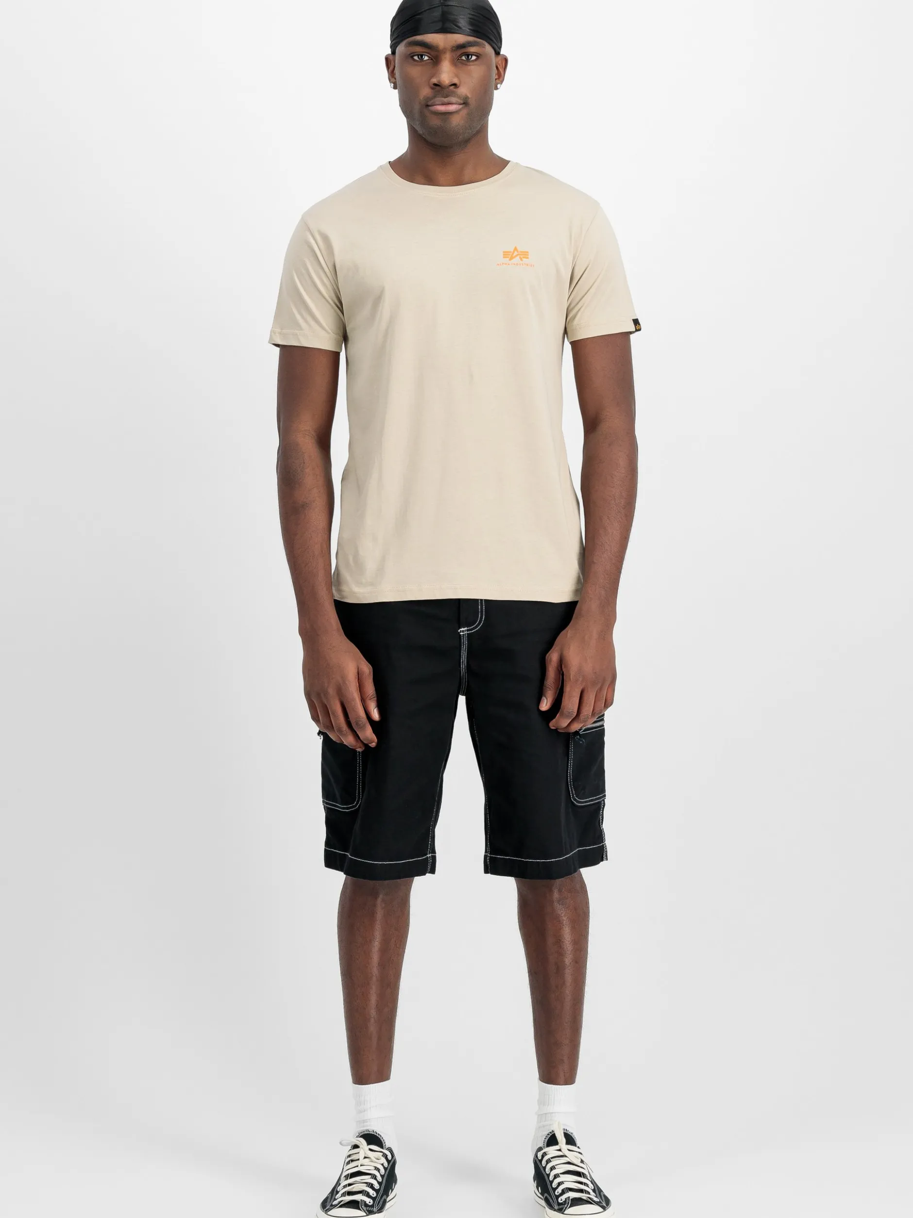 Alpha Industries Herren T-Shirt in sand