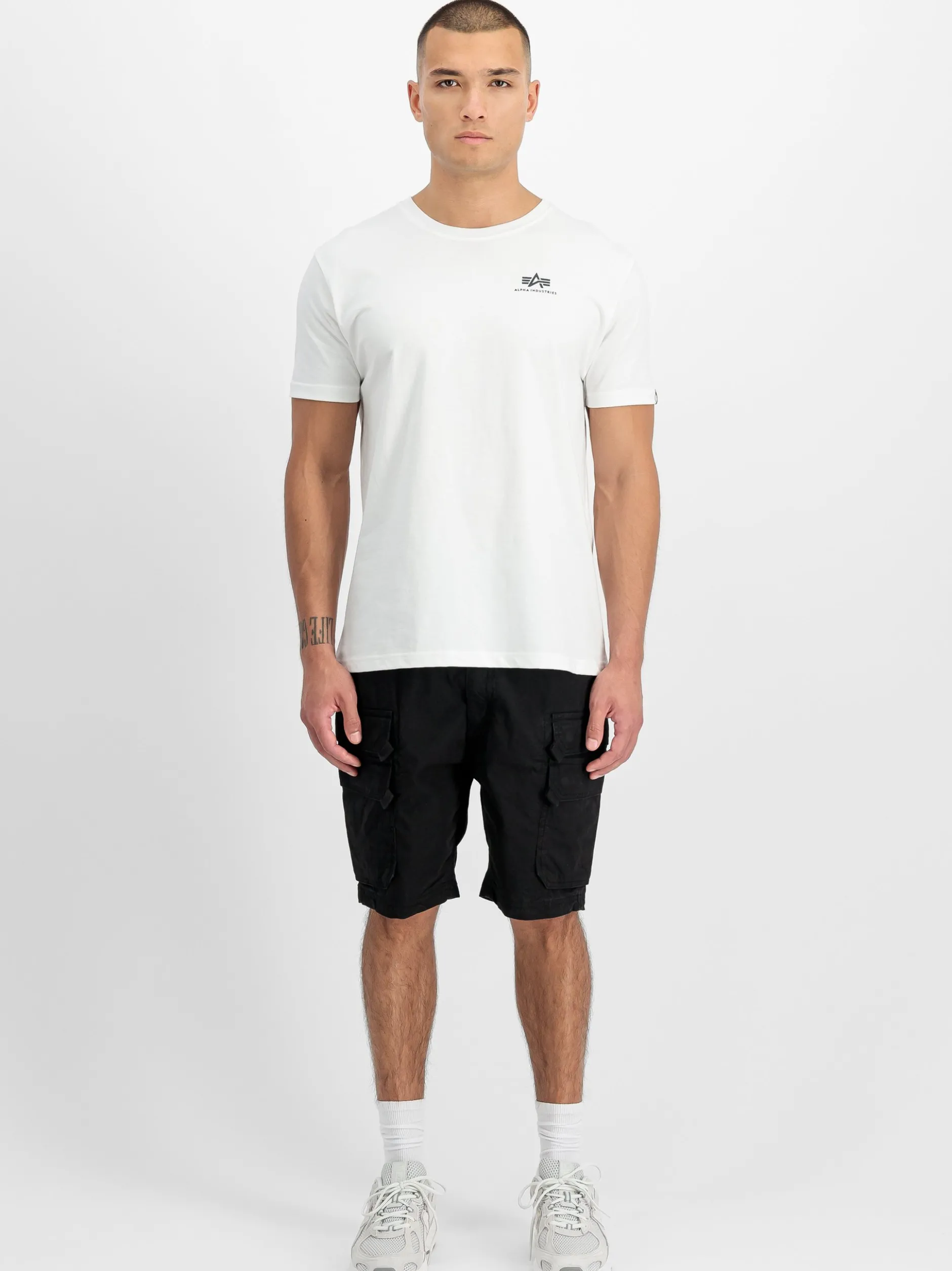 Alpha Industries Herren T-Shirt in weiß