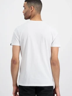 Alpha Industries Herren T-Shirt in weiß