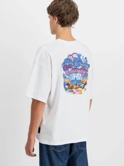 Alpha Industries Herren T-Shirt in weiß