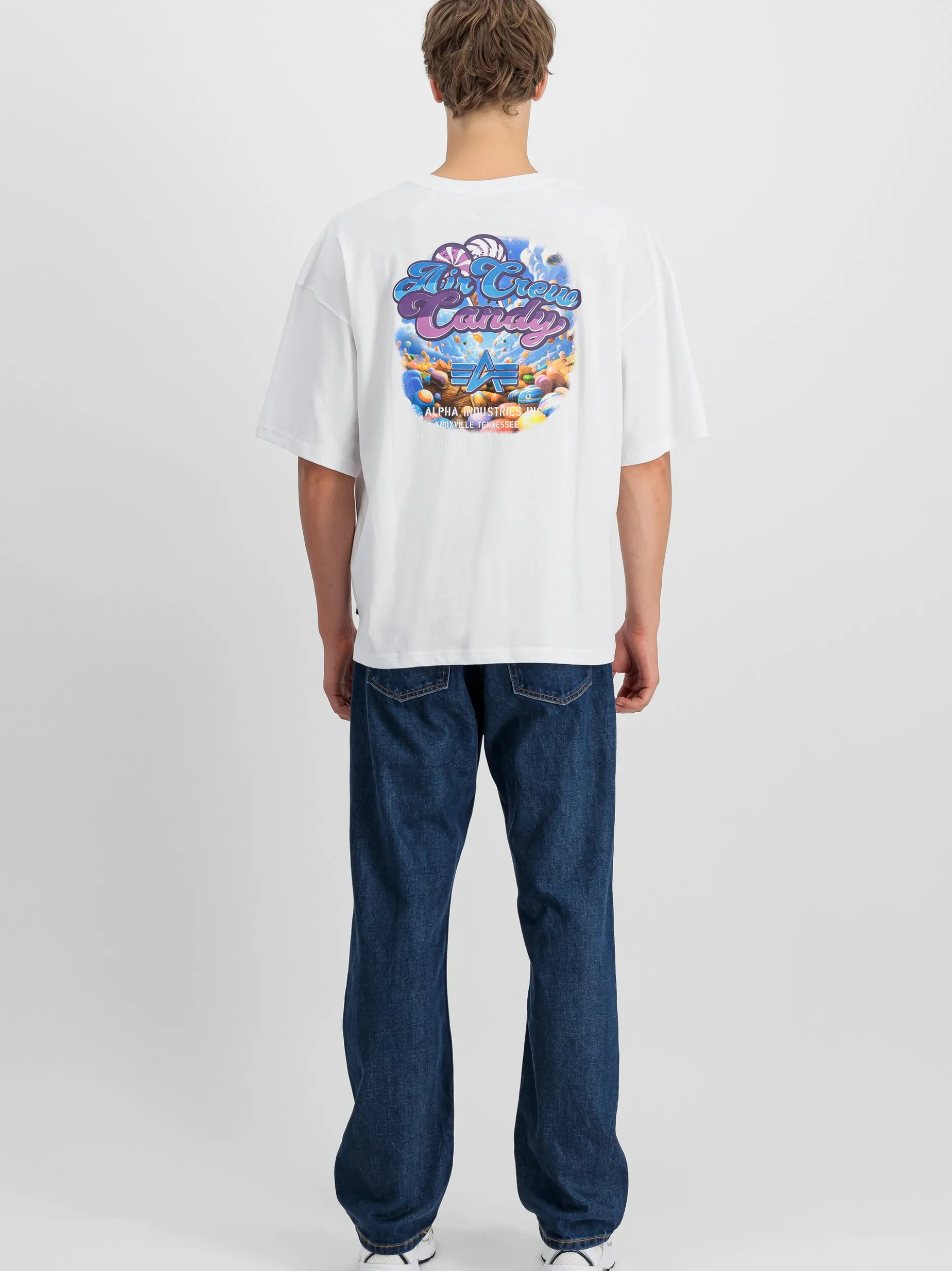Alpha Industries Herren T-Shirt in weiß