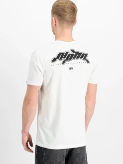 Alpha Industries Herren T-Shirt in weiß