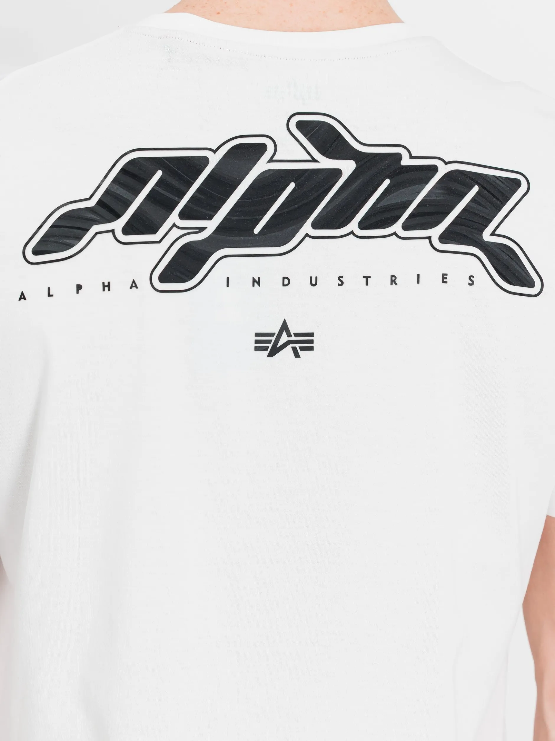 Alpha Industries Herren T-Shirt in weiß