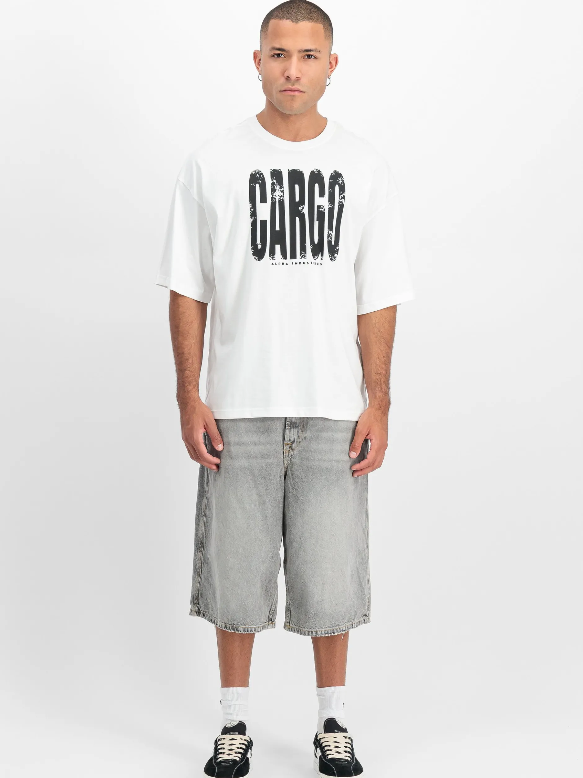 Alpha Industries Herren T-Shirt in weiß