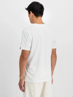 Alpha Industries Herren T-Shirt in weiß