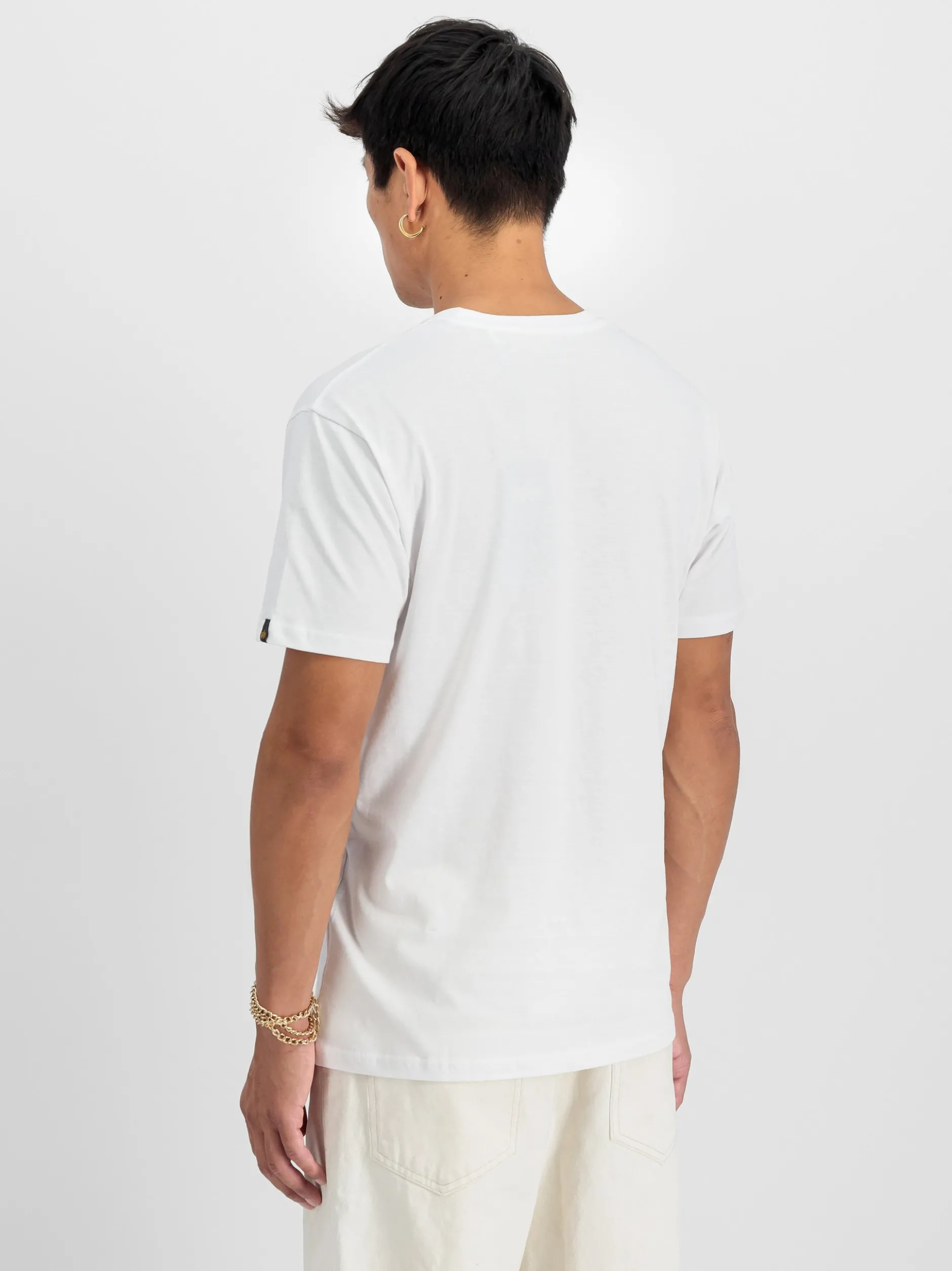 Alpha Industries Herren T-Shirt in weiß