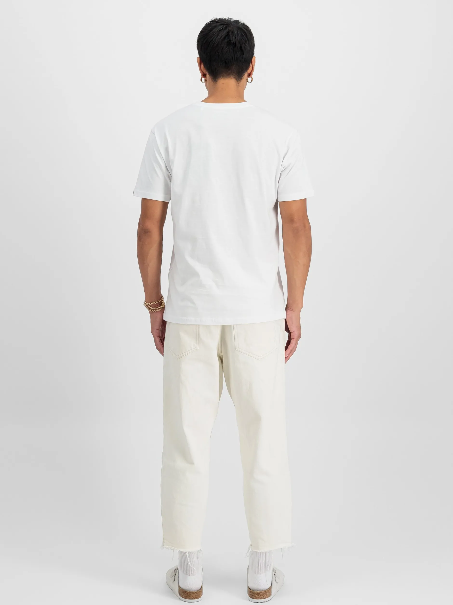 Alpha Industries Herren T-Shirt in weiß