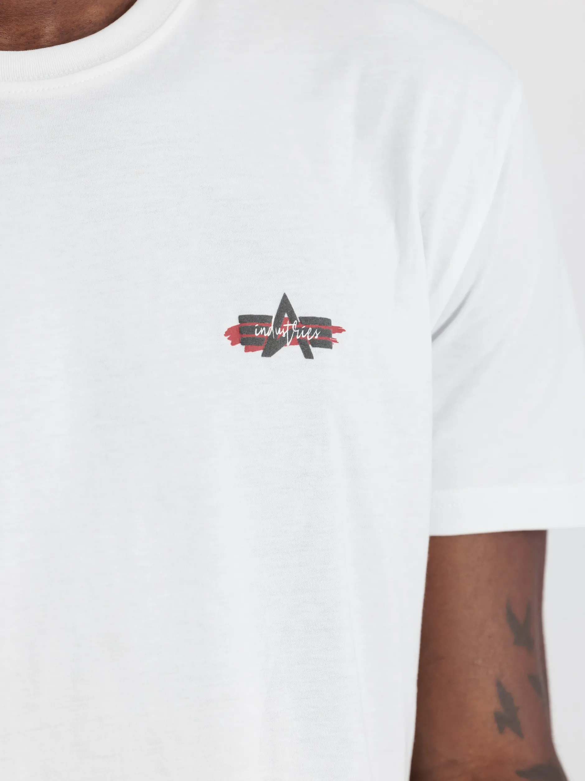 Alpha Industries Herren T-Shirt in weiß