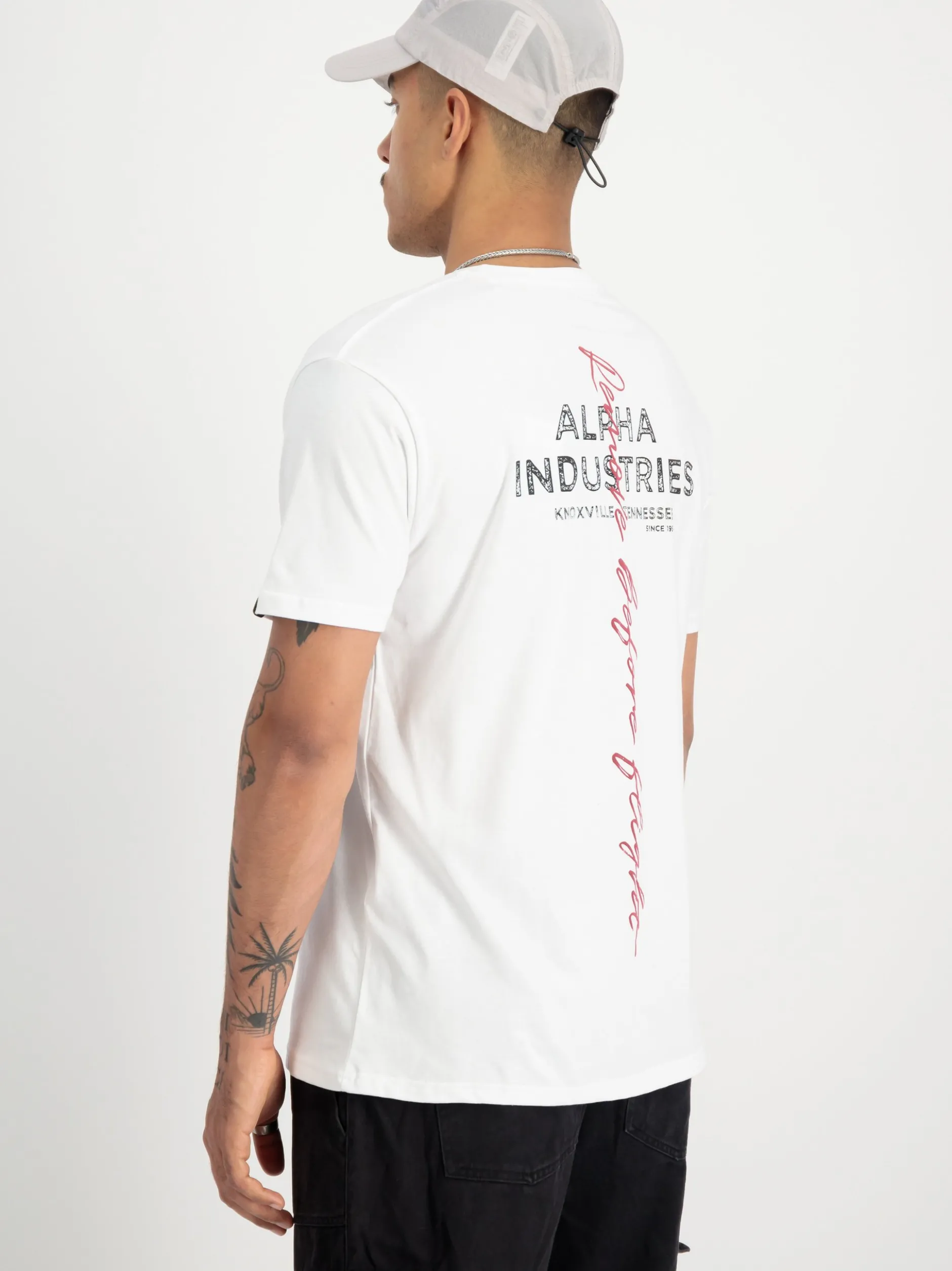 Alpha Industries Herren T-Shirt in weiß