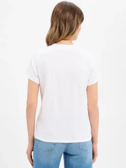 american vintage Damen T-Shirt - Ykobow in weiß