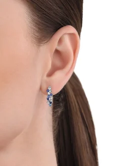 amor Damen Creolen in silber