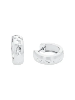 amor Damen Creolen in silber