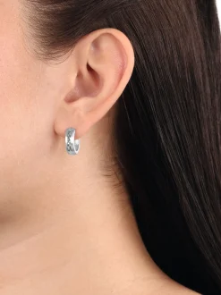 amor Damen Creolen in silber