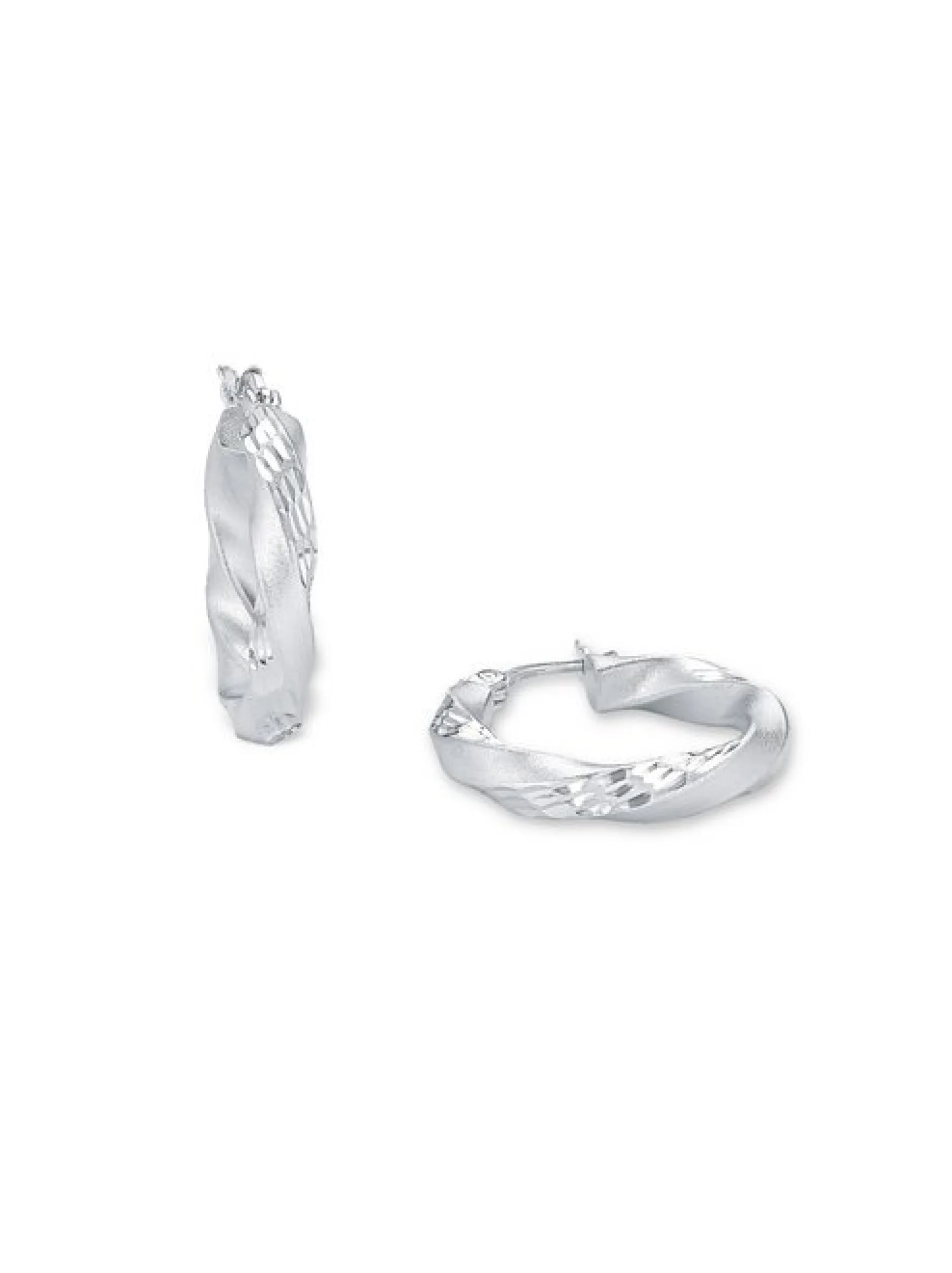 amor Damen Creolen in silber