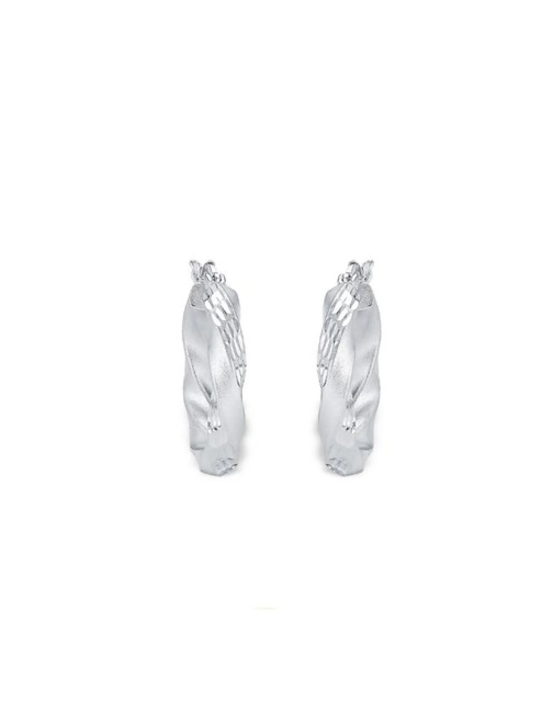 amor Damen Creolen in silber