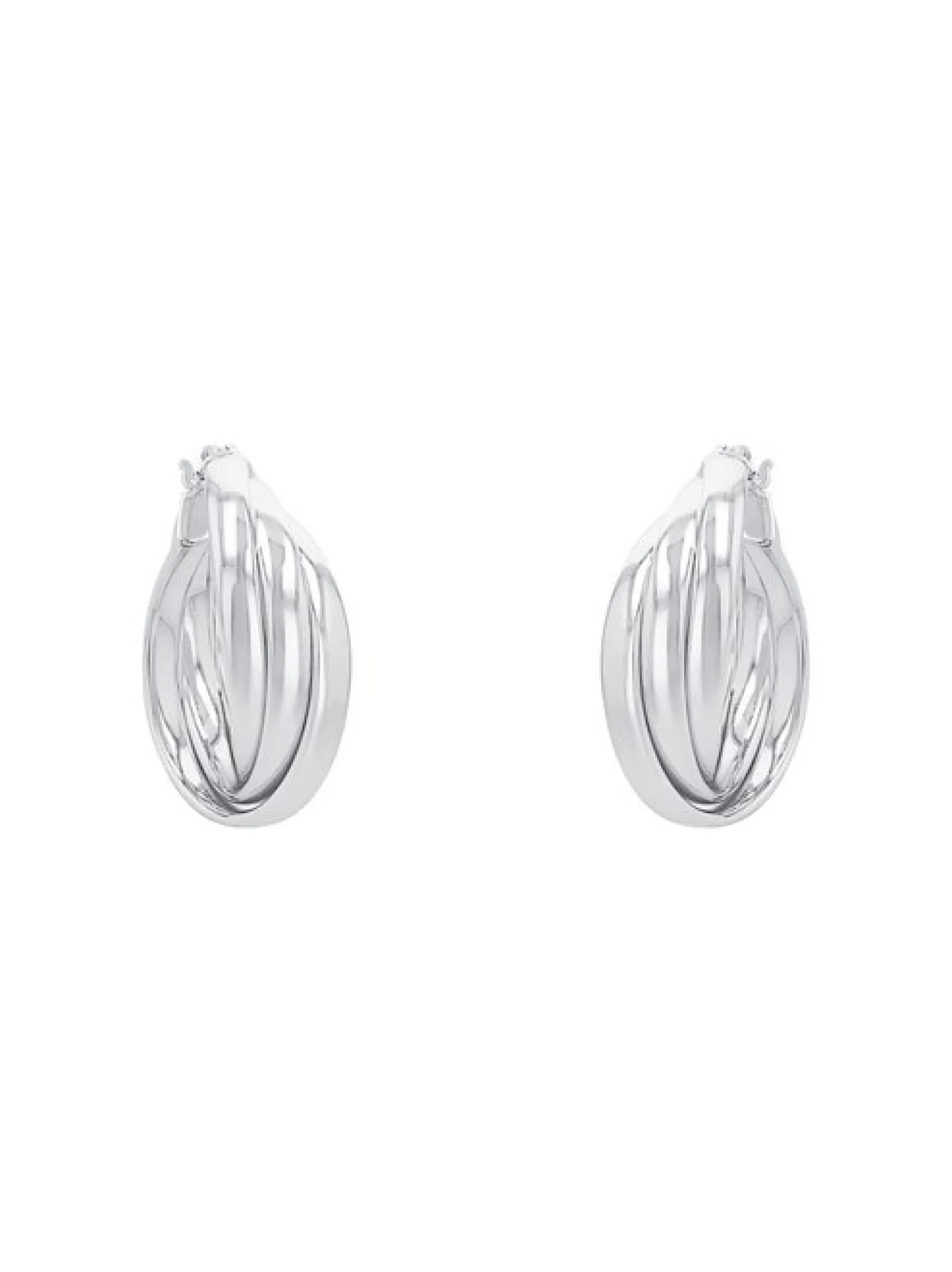 amor Damen Creolen in silber