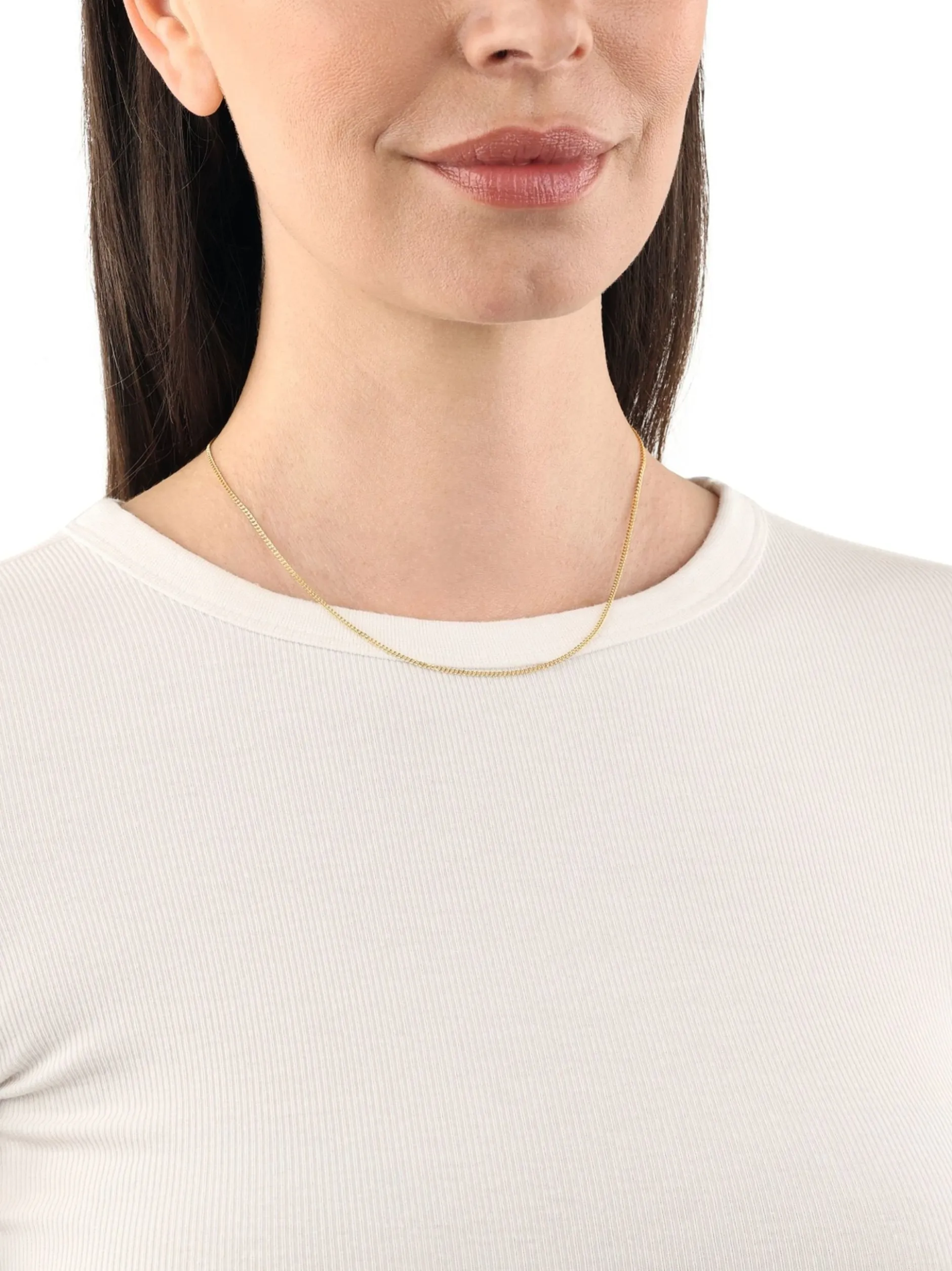 amor Damen, Herren Unisex Collier in gold