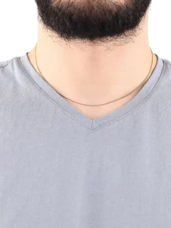 amor Damen, Herren Unisex Collier in gold