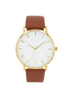 amor Damen, Herren, Unisex Unisex Uhr in gold