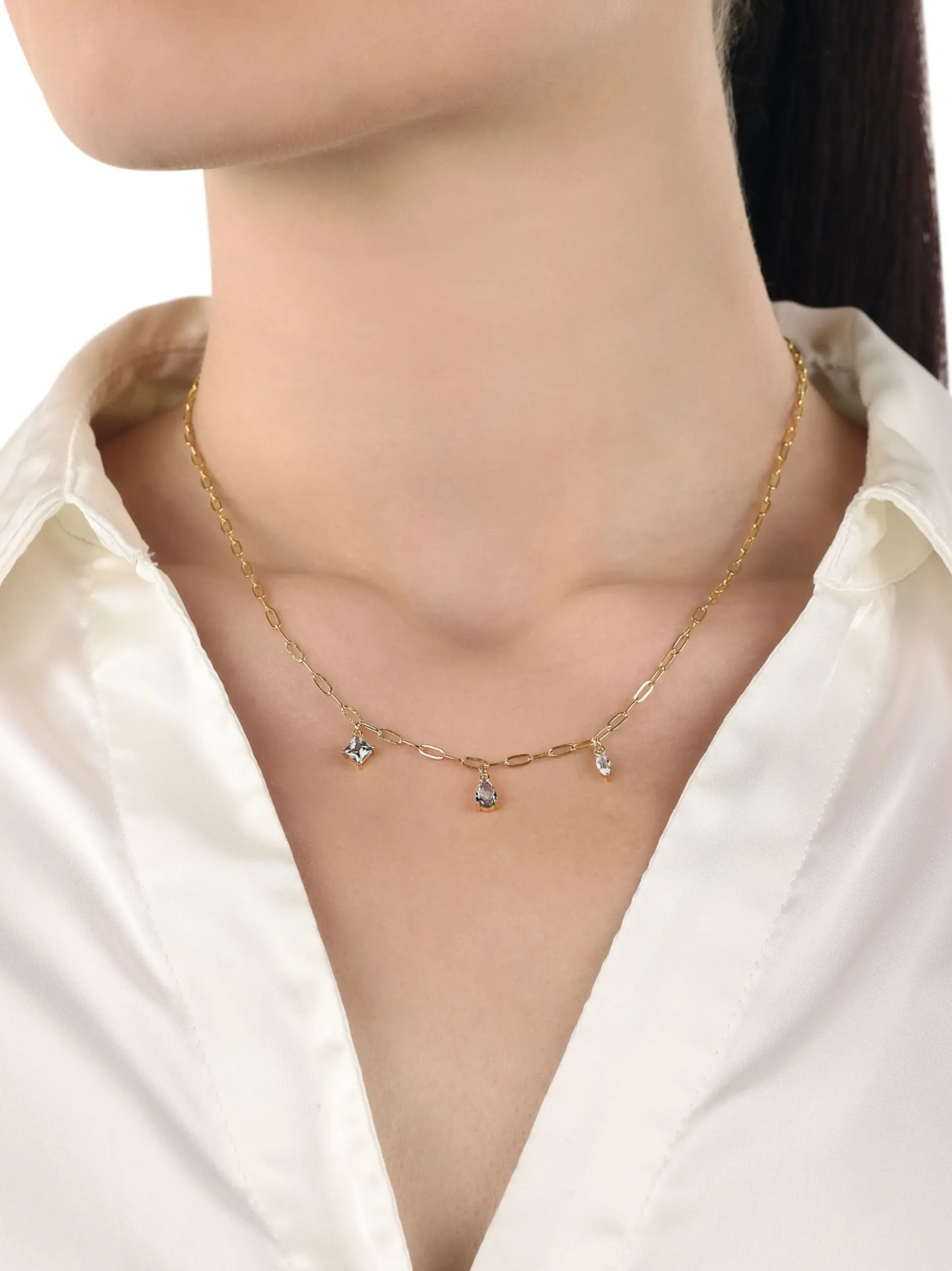 amor Damen Kette mit Anhänger in gold