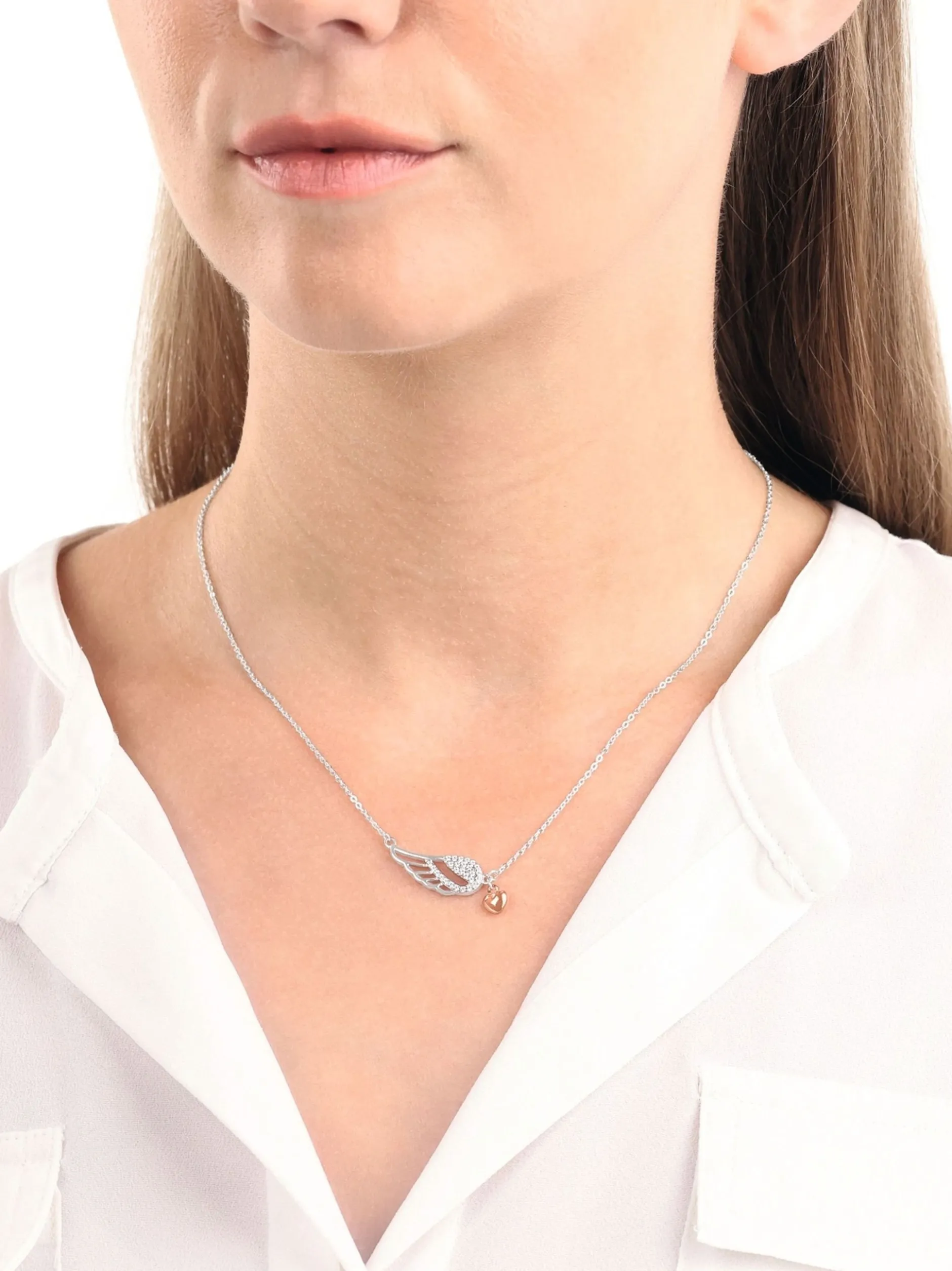 amor Damen Kette mit Anhänger in mehrfarbig