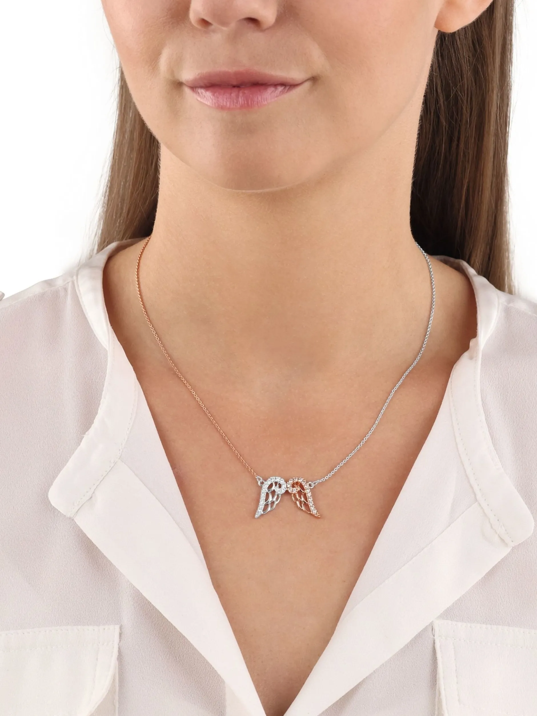 amor Damen Kette mit Anhänger in mehrfarbig