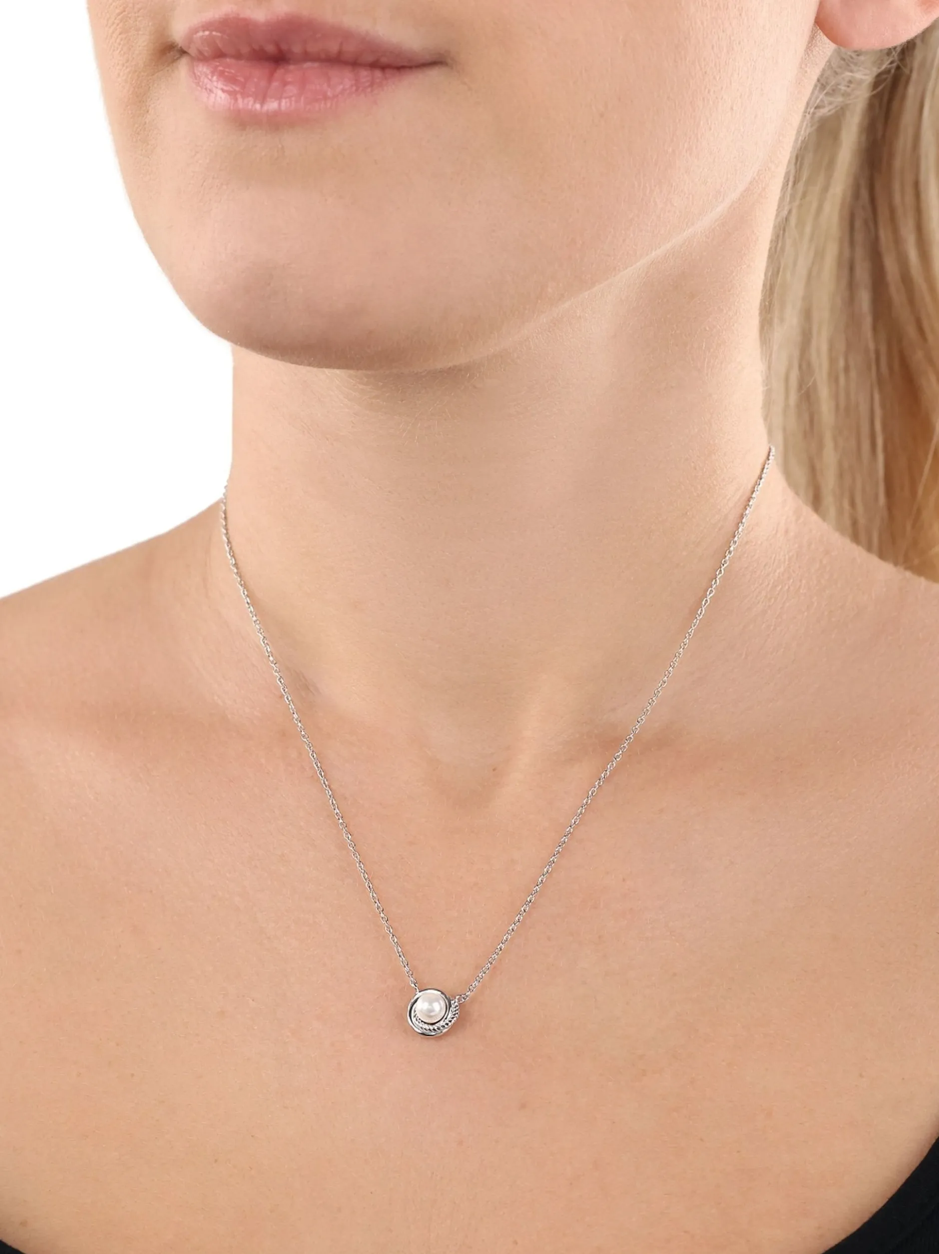 amor Damen Kette mit Anhänger in silber