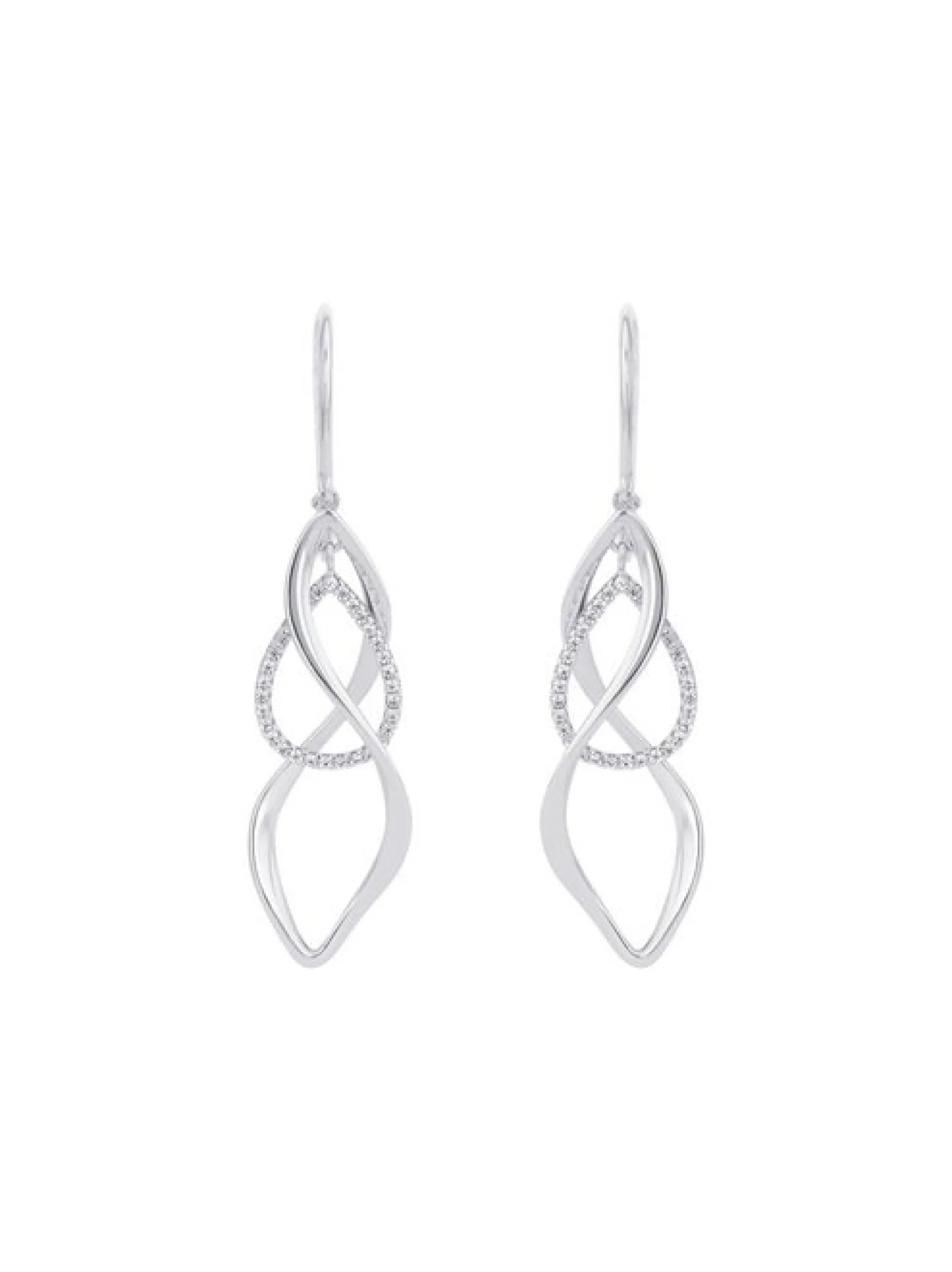 amor Damen Ohrhänger in silber