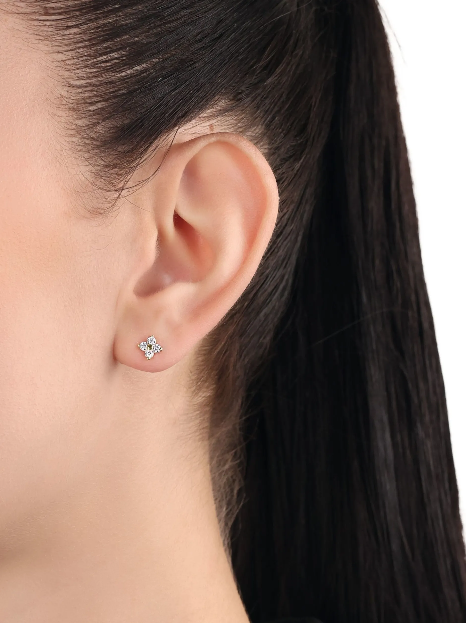 amor Damen Ohrstecker in gold