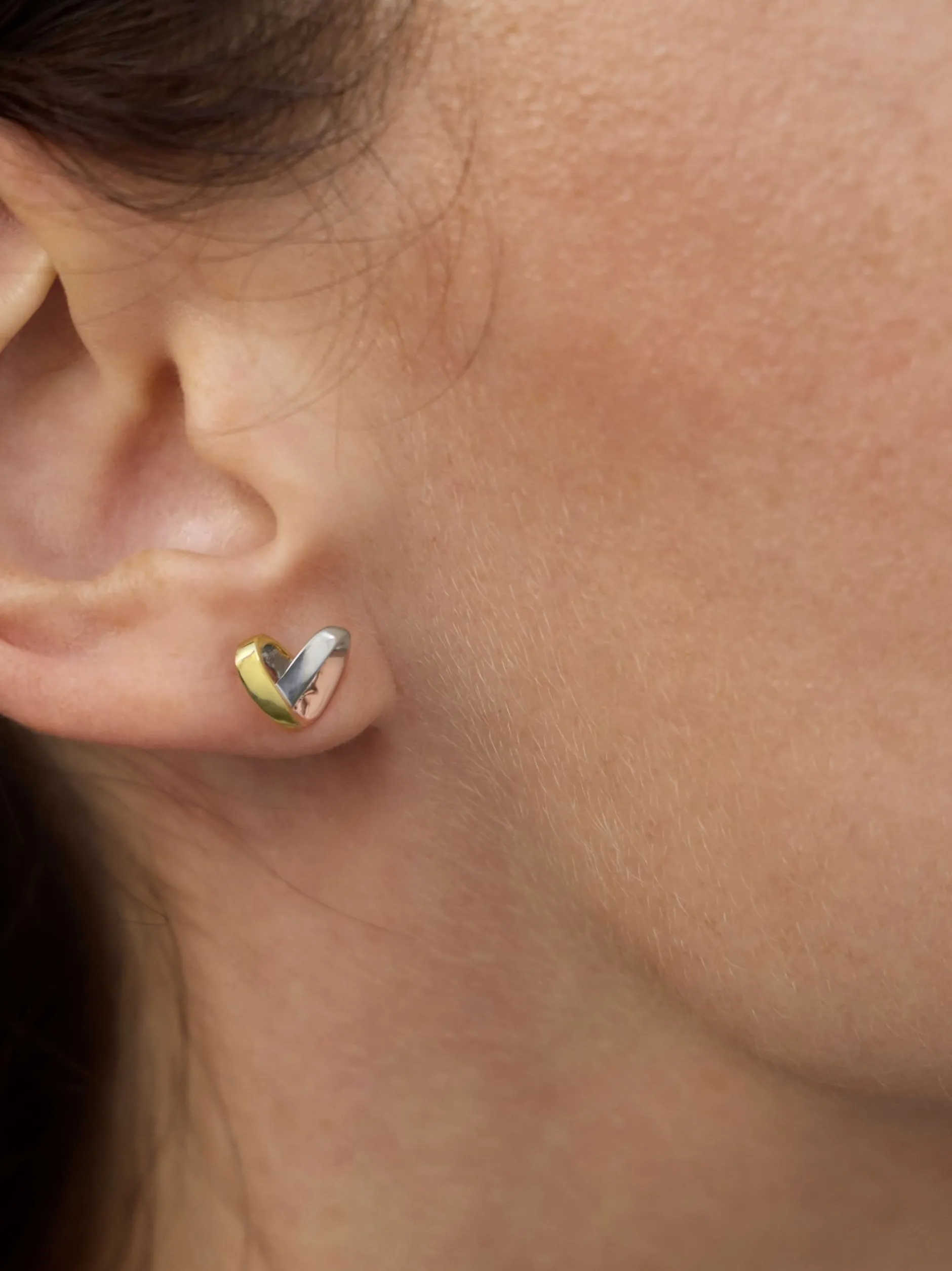 amor Damen Ohrstecker in gold