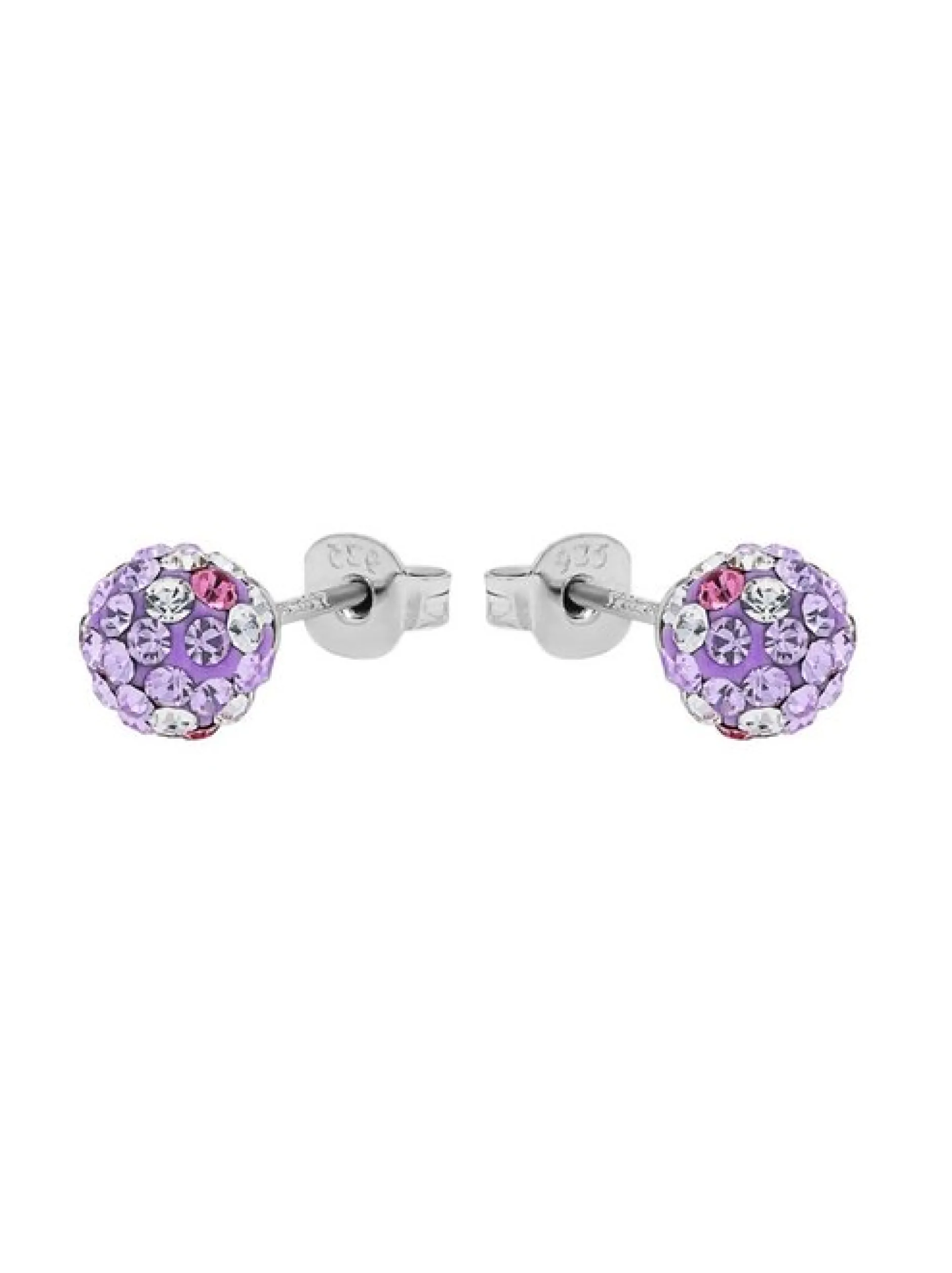 amor Damen Ohrstecker in lila