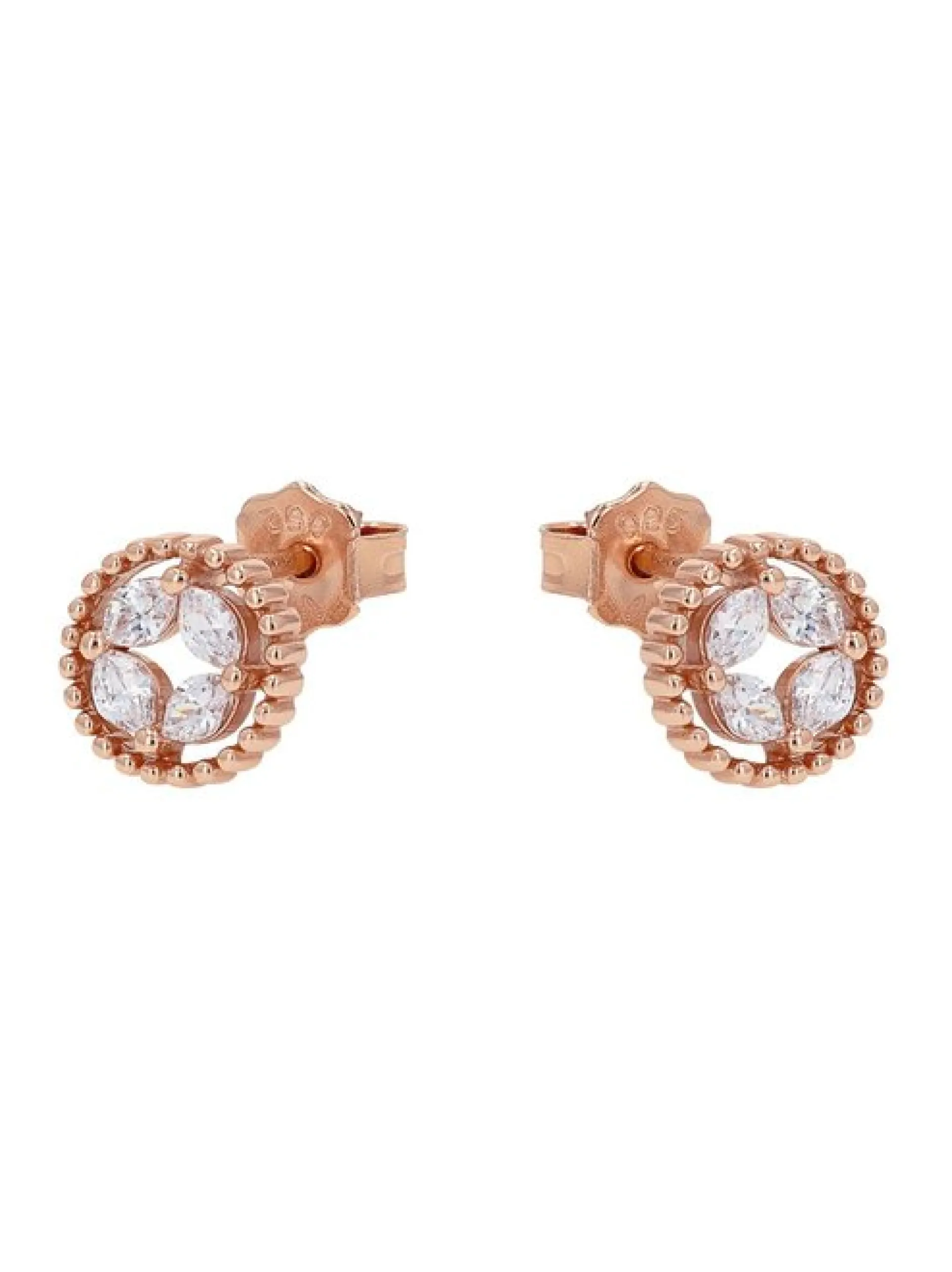 amor Damen Ohrstecker in roségold