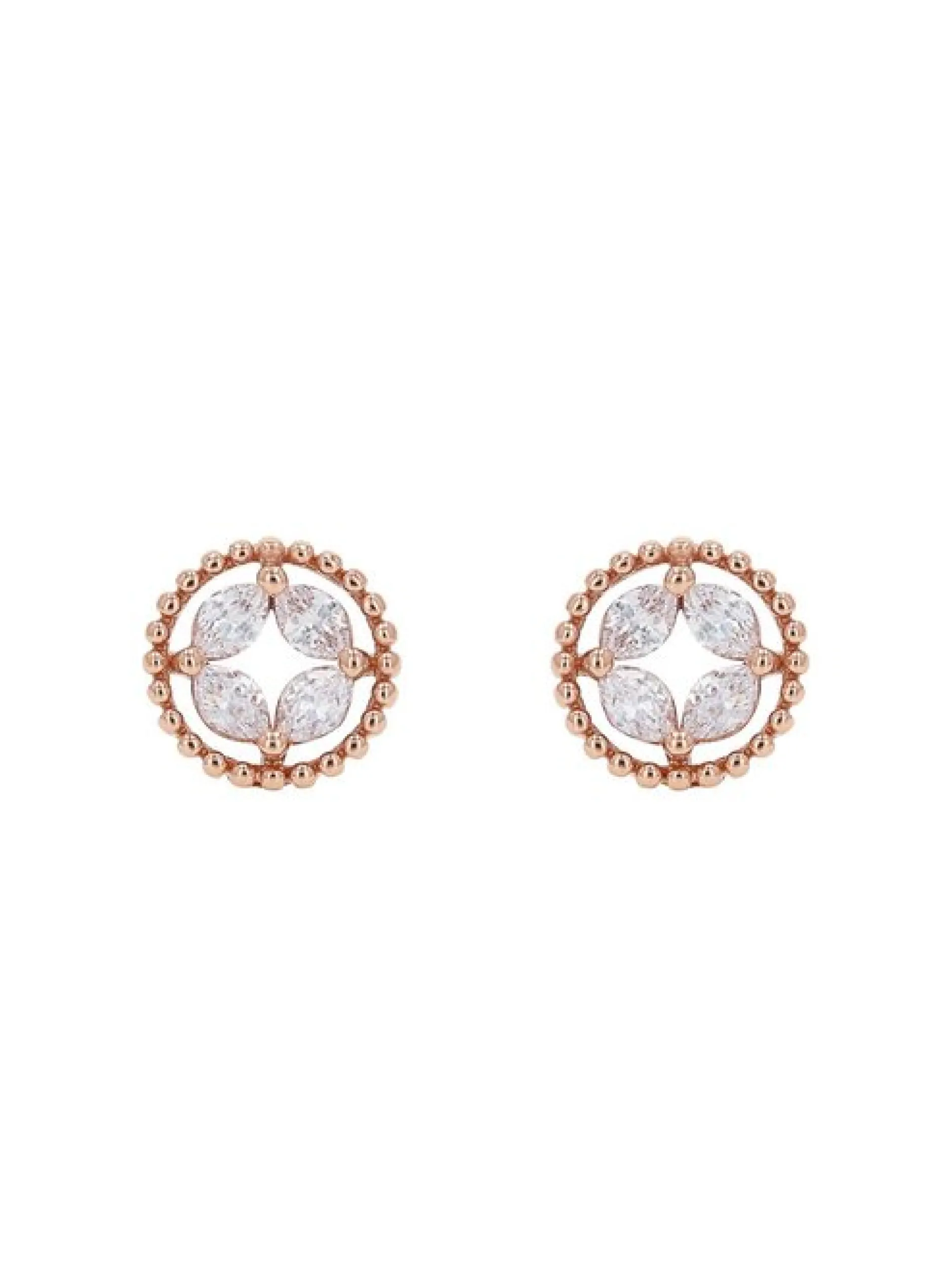 amor Damen Ohrstecker in roségold