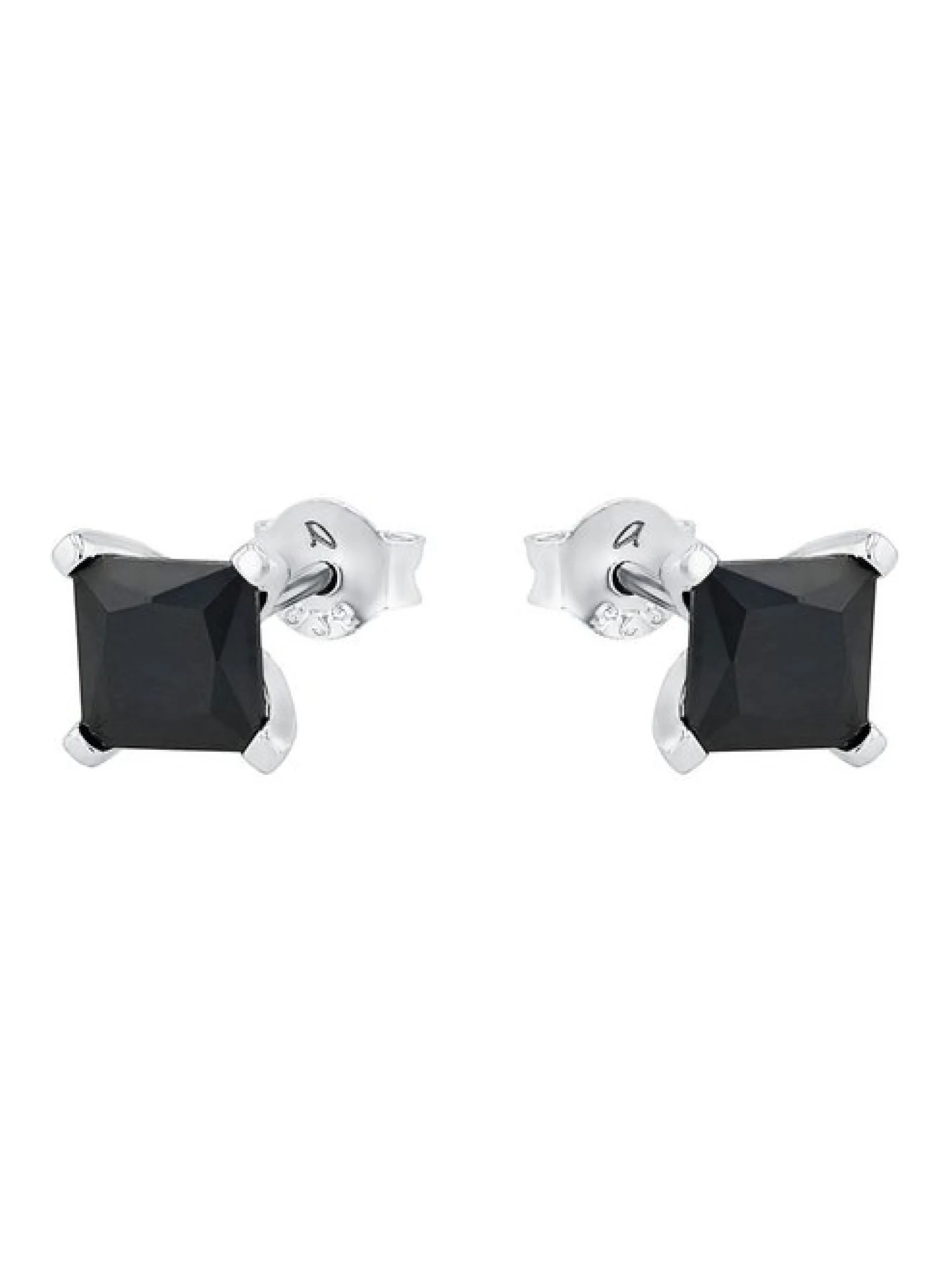 amor Damen Ohrstecker in schwarz