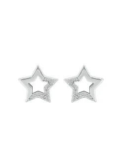 amor Damen Ohrstecker in silber