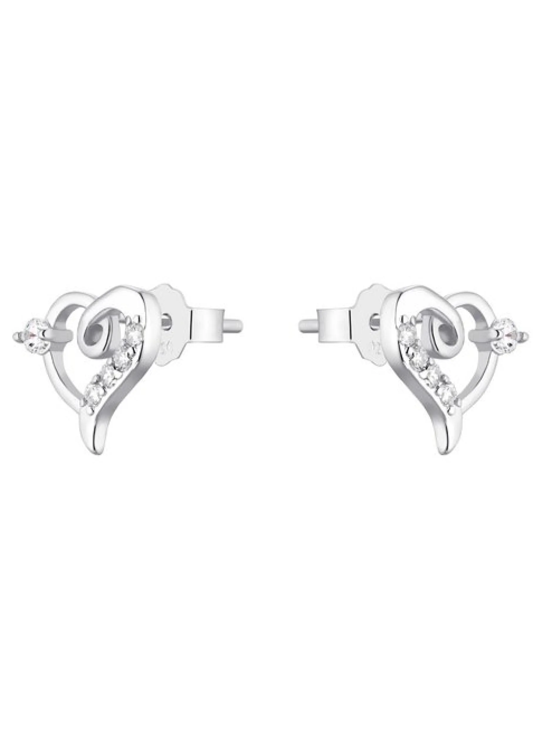 amor Damen Ohrstecker in silber