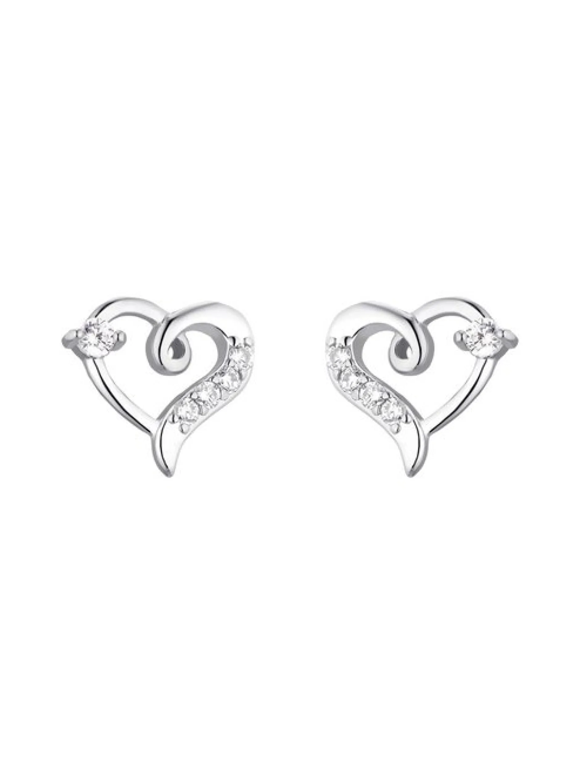 amor Damen Ohrstecker in silber