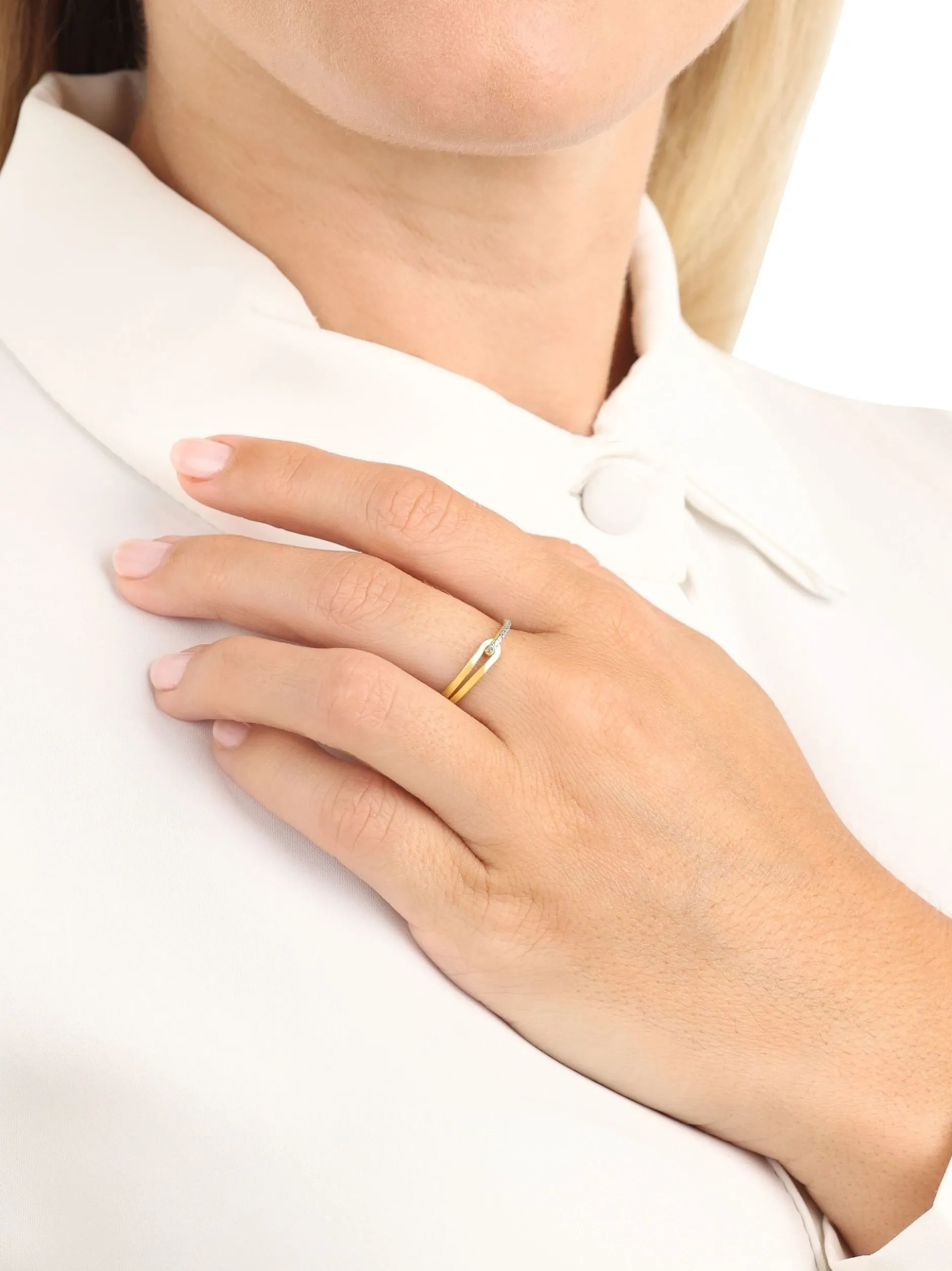 amor Damen Ring in gold