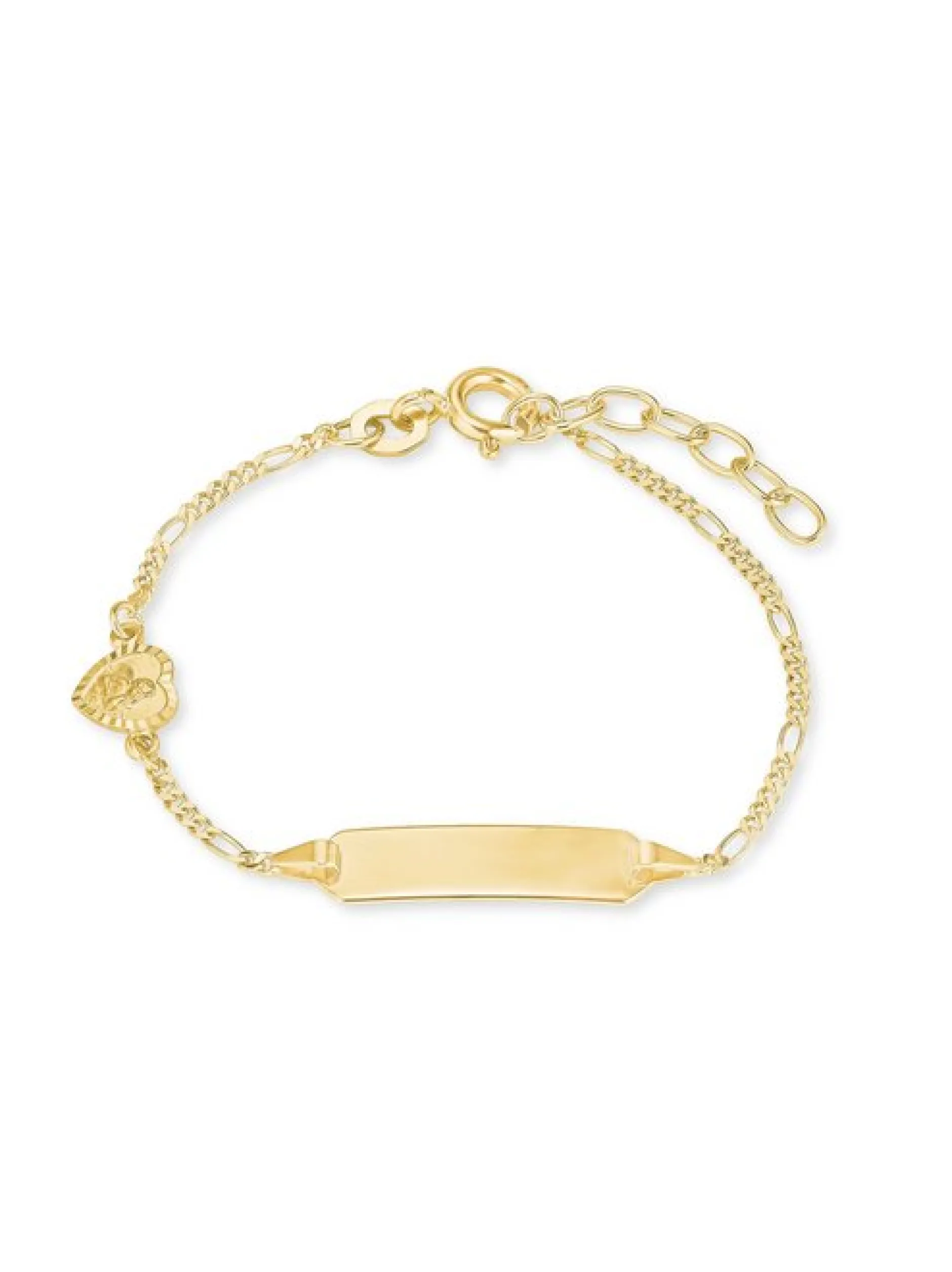 amor Mädchen Identarmband in gold