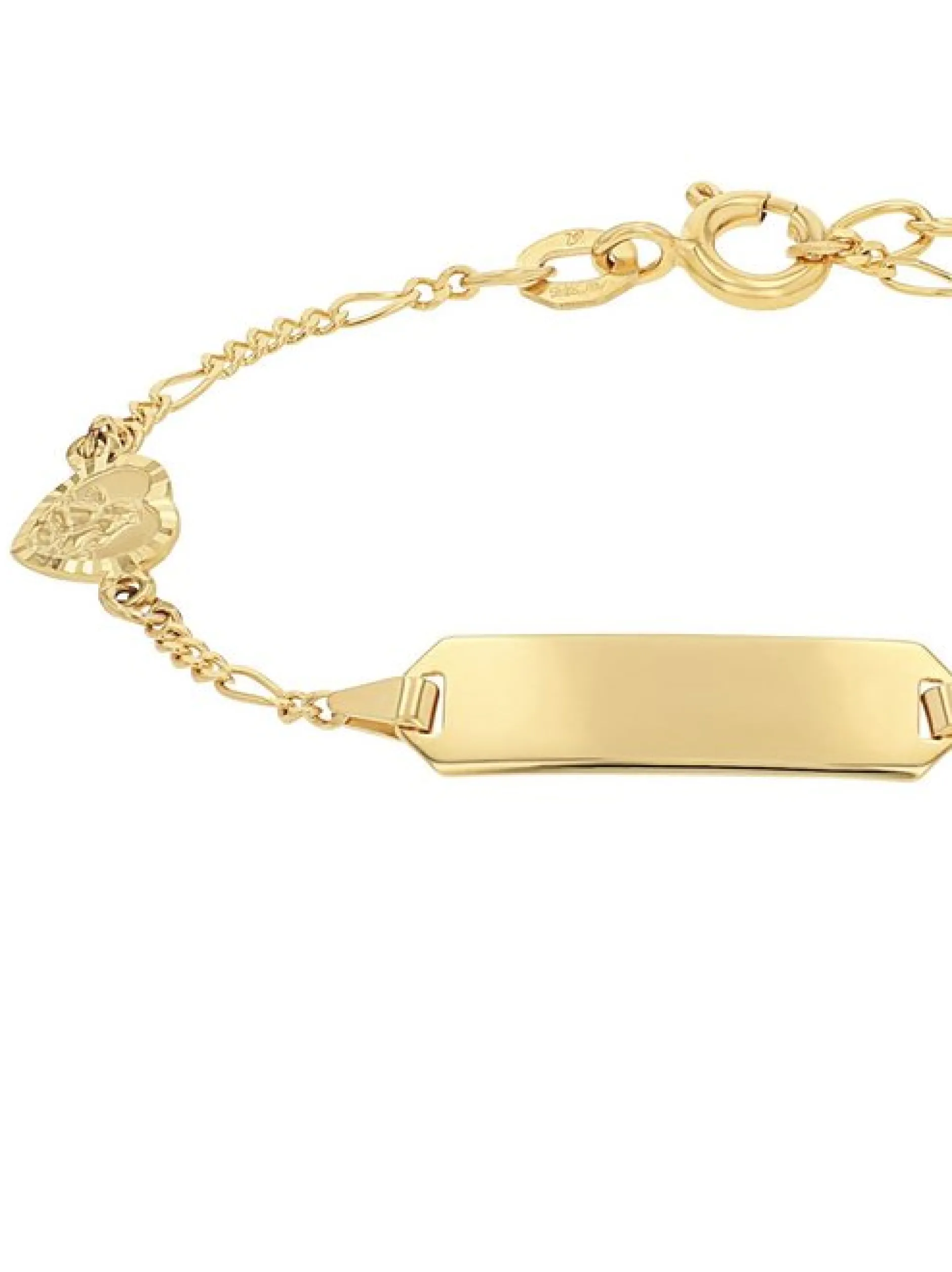 amor Mädchen Identarmband in gold