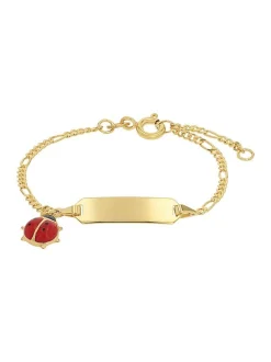 amor Mädchen Identarmband in silber