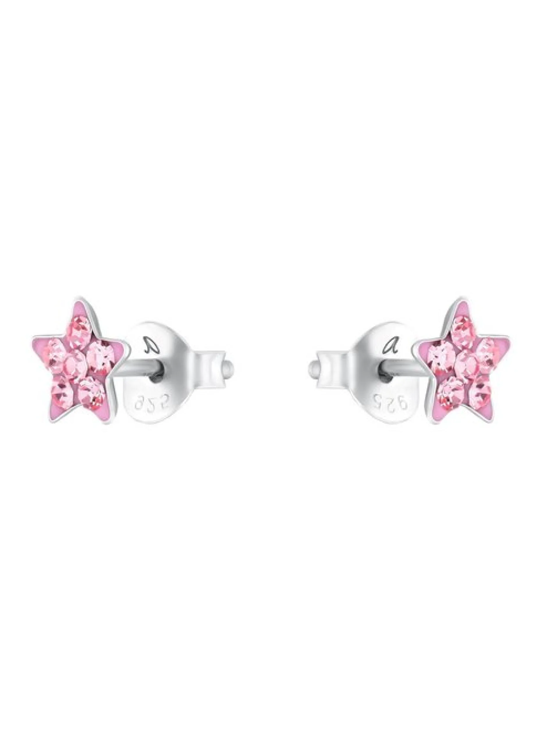 amor Mädchen Ohrstecker in silber