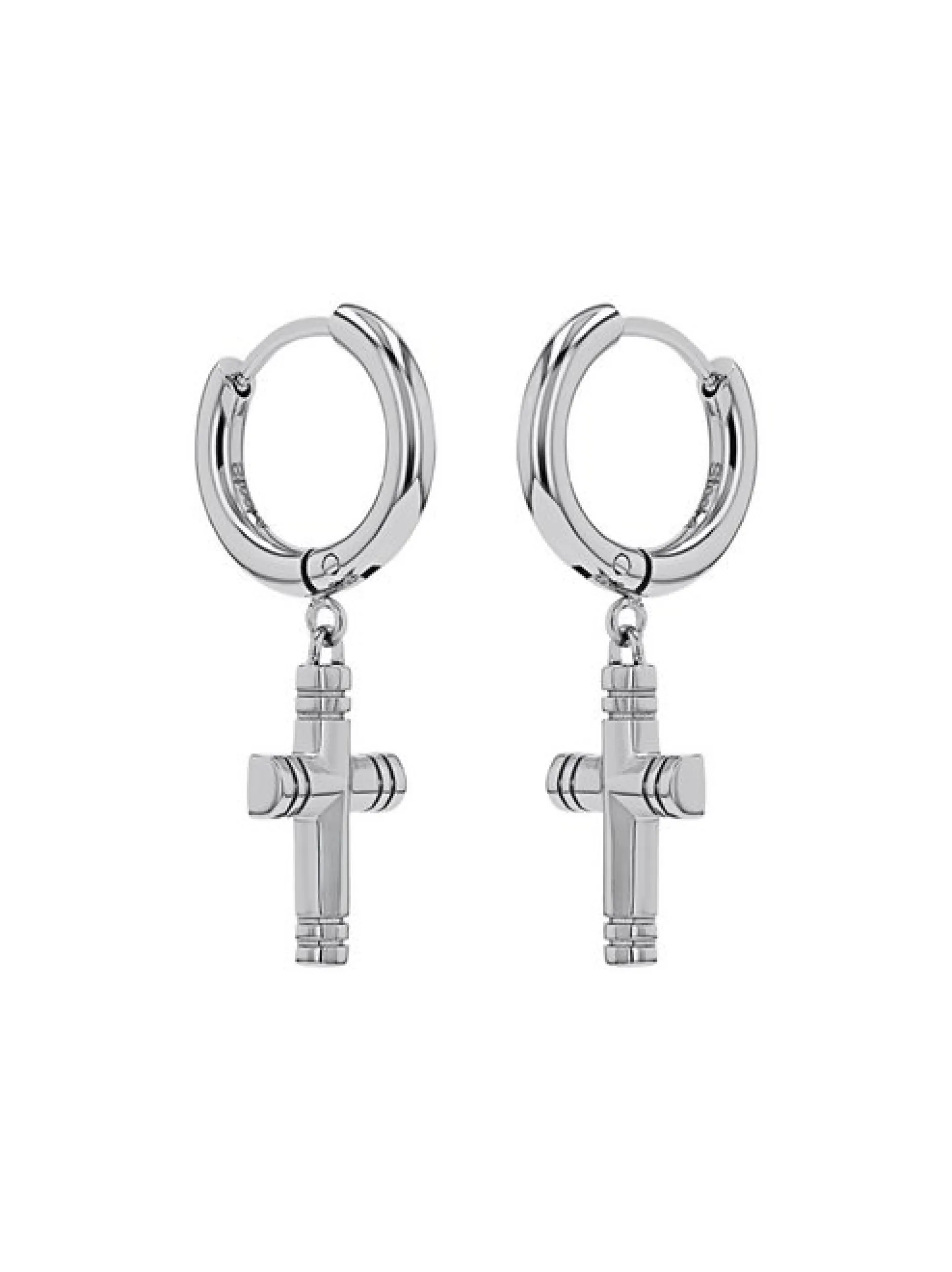amor Unisex Creolen in silber