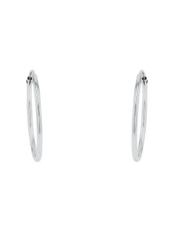 amor Unisex Creolen in silber