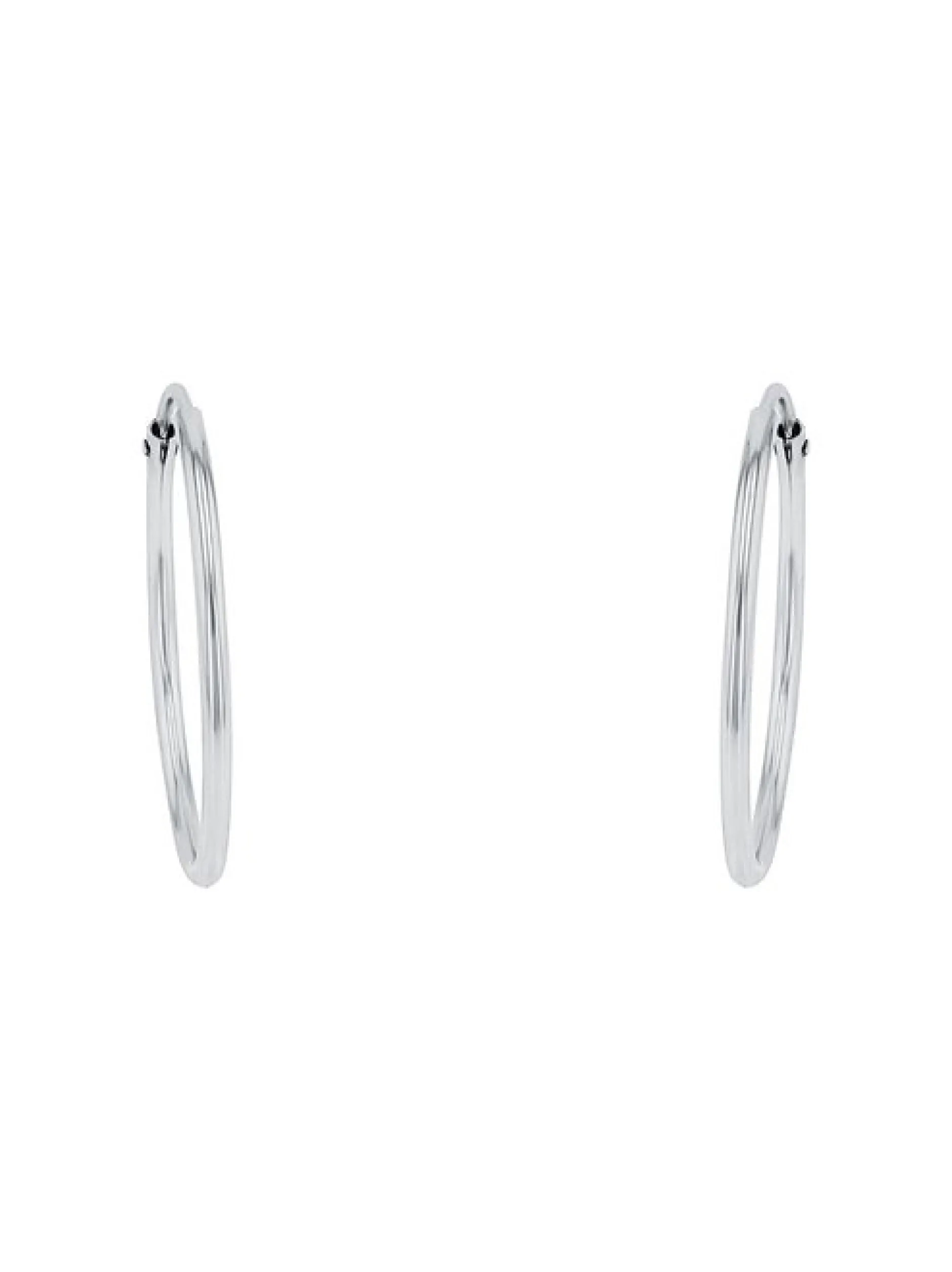 amor Unisex Creolen in silber