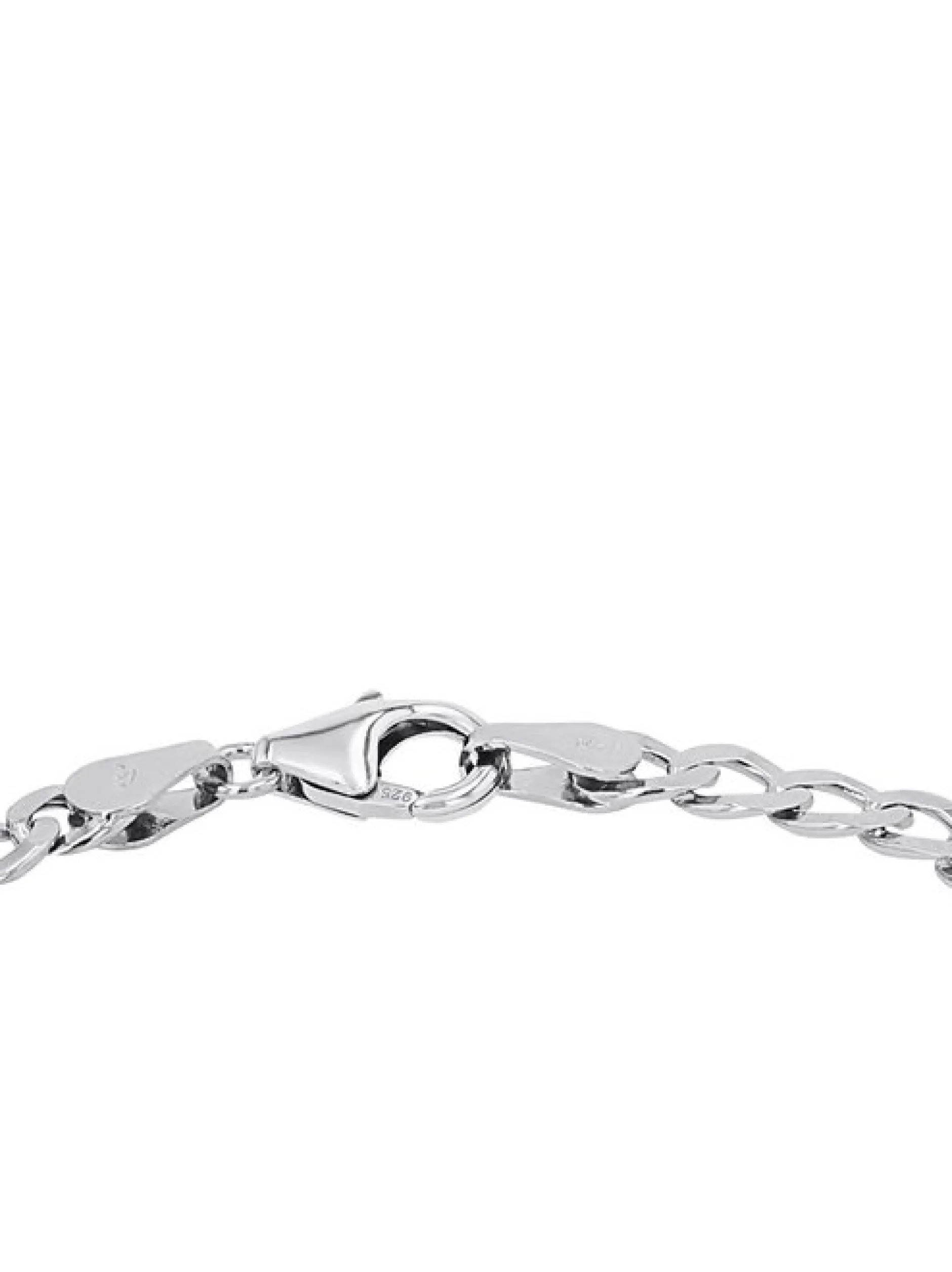 amor Unisex Identarmband in silber