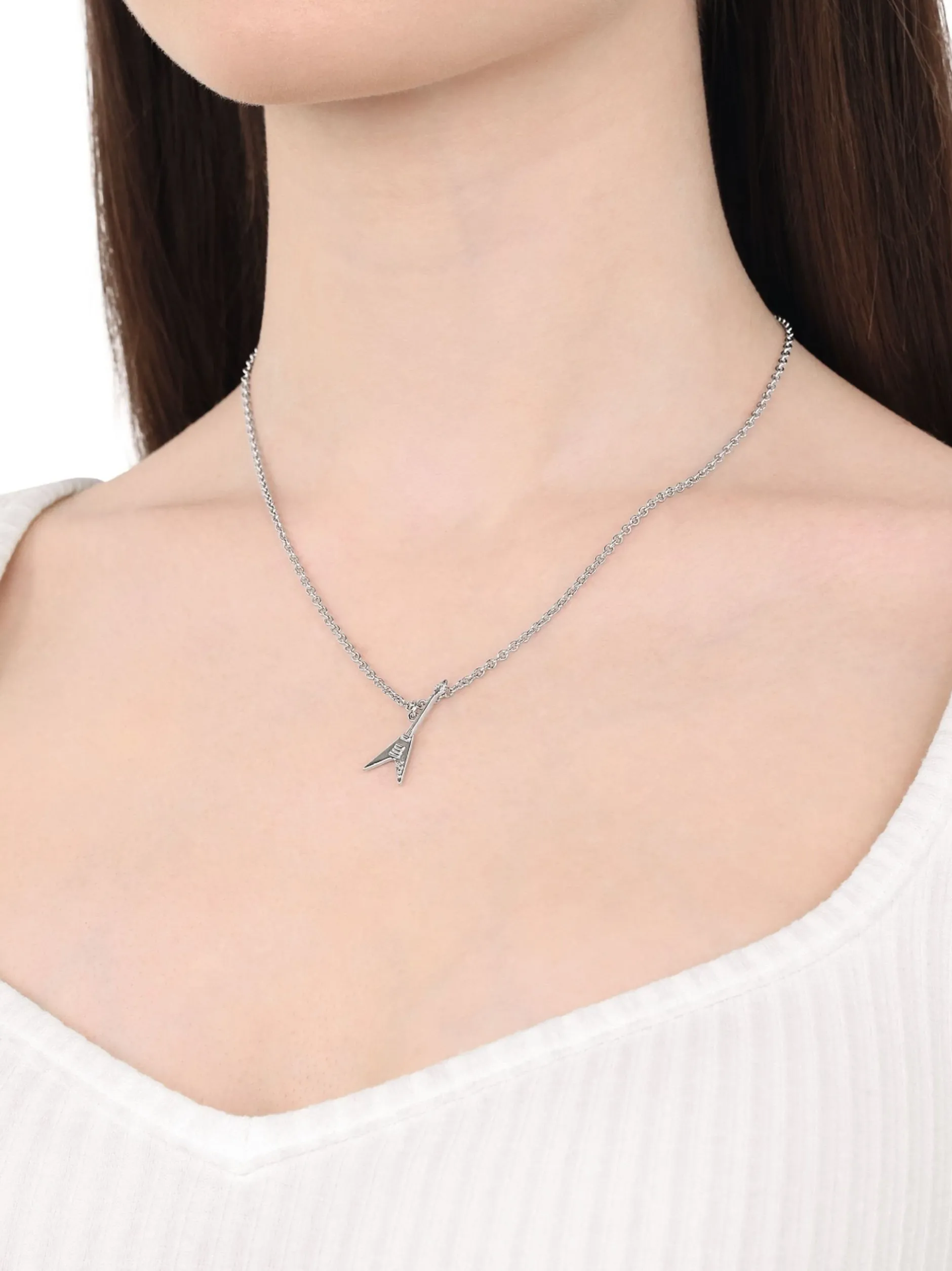 amor Unisex Kette mit Anhänger in silber