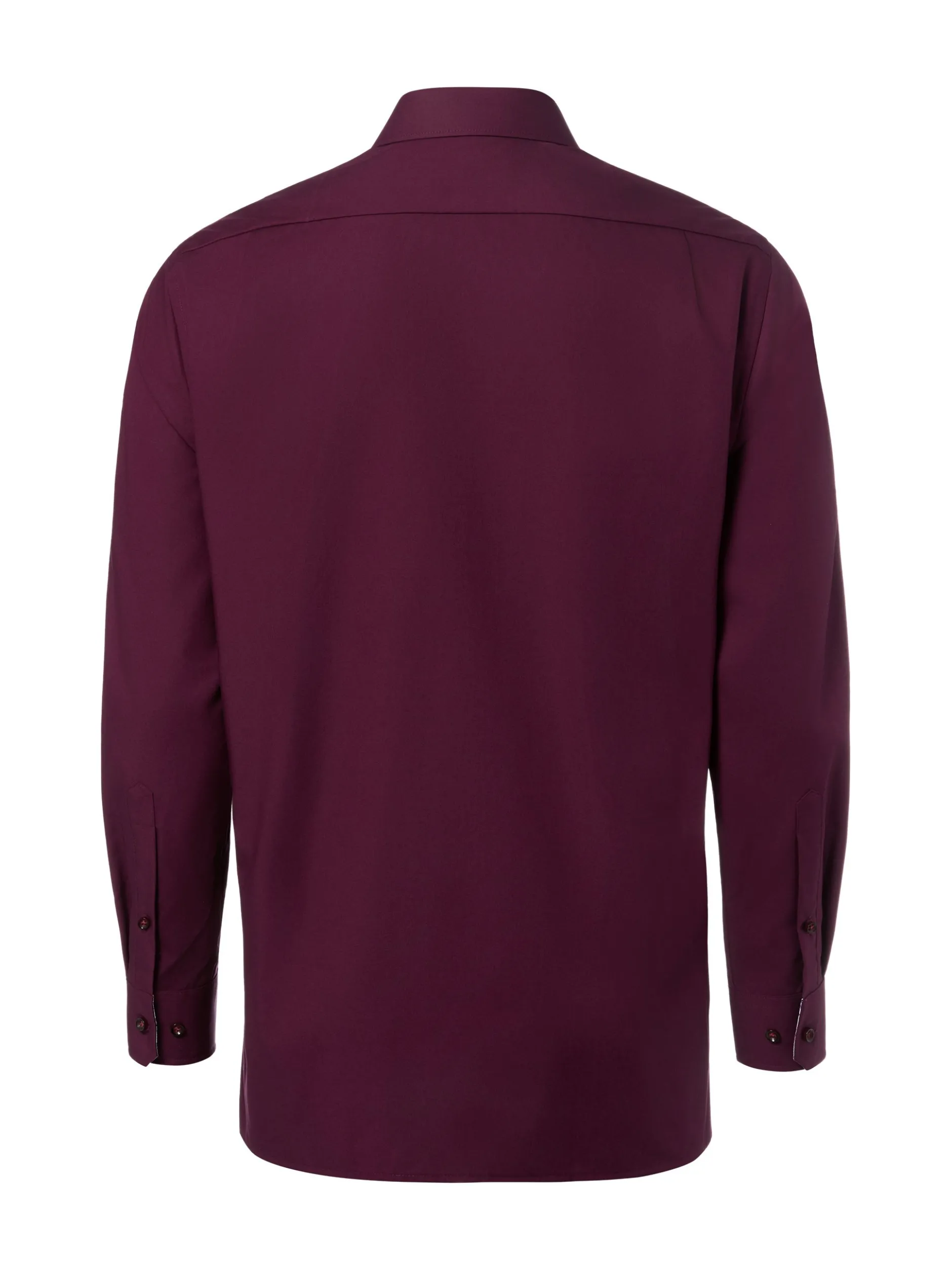 Andrew James Herren Businesshemd in aubergine